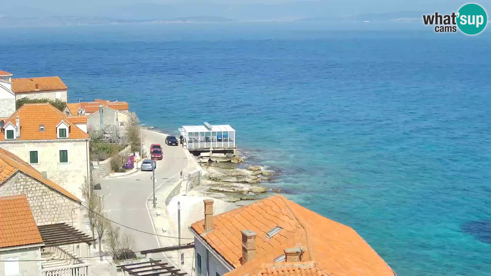 Webcam Sutivan panorama – Vista live dall’isola di Brač