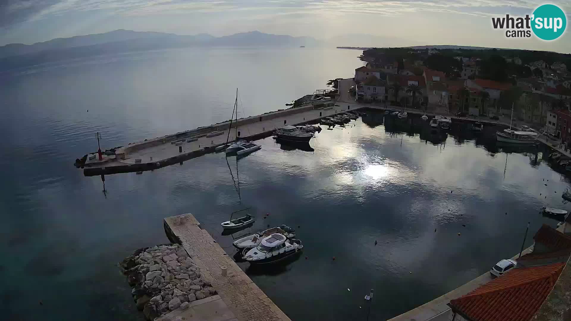 Webcam Sutivan Panorama – Liveblick von der Insel Brač