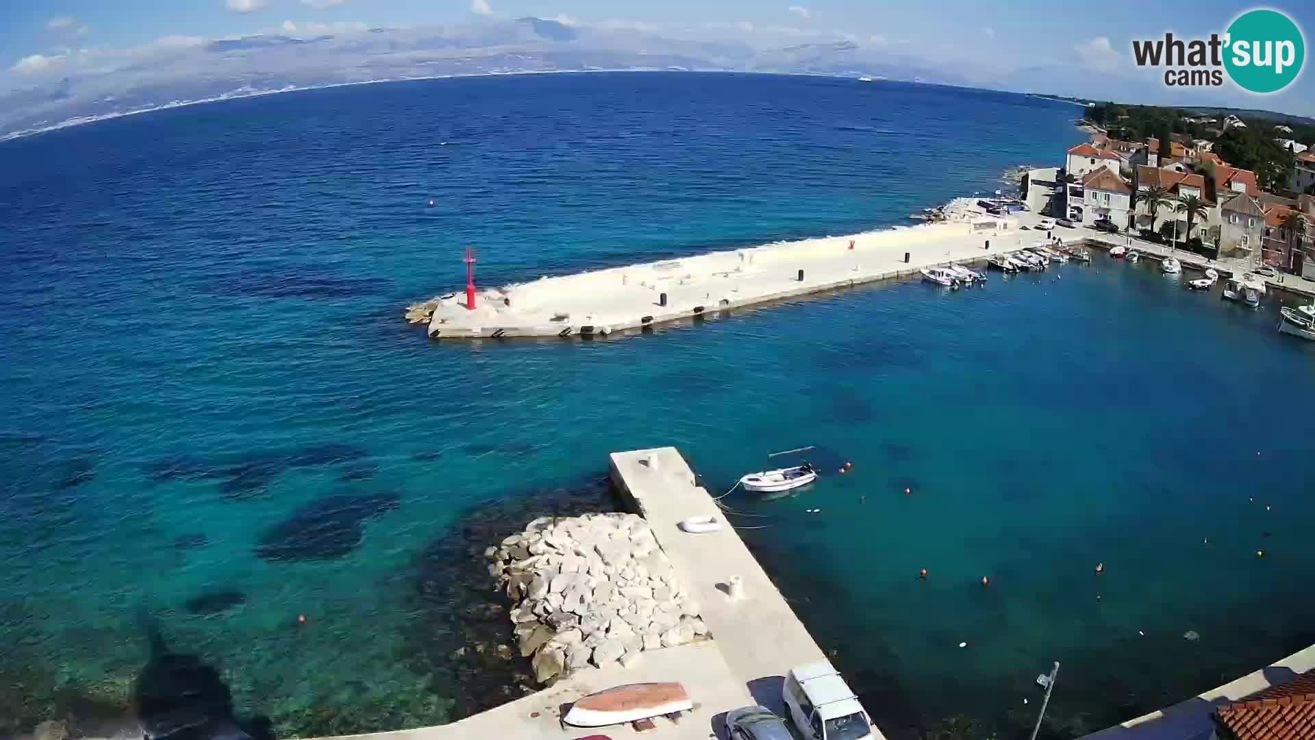 Webcam Sutivan Panorama – Live View from Brač Island