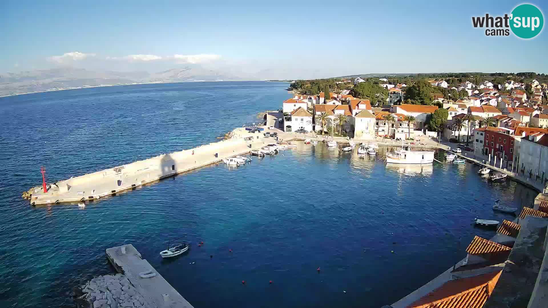 Webcam Sutivan Panorama – Vue en direct depuis l’île de Brač