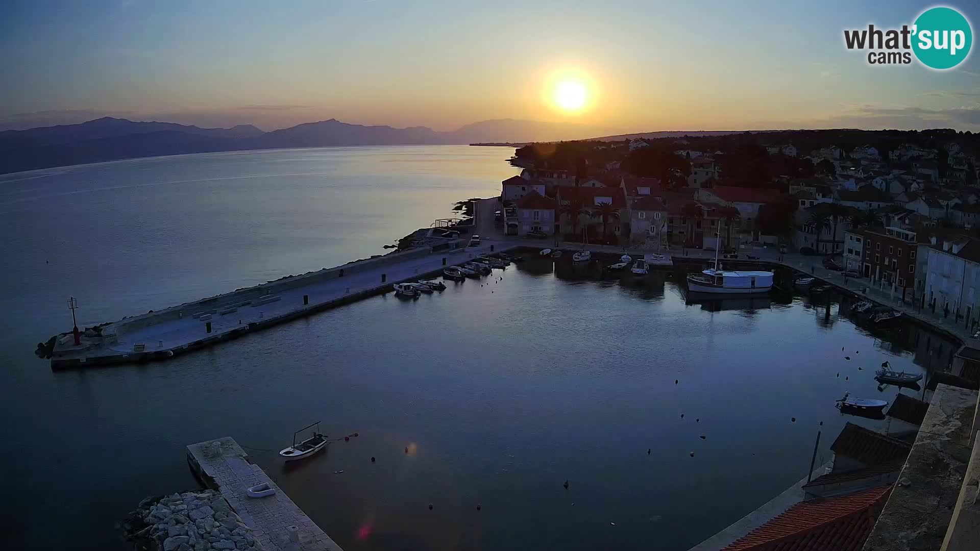 Webcam Sutivan Panorama – Liveblick von der Insel Brač
