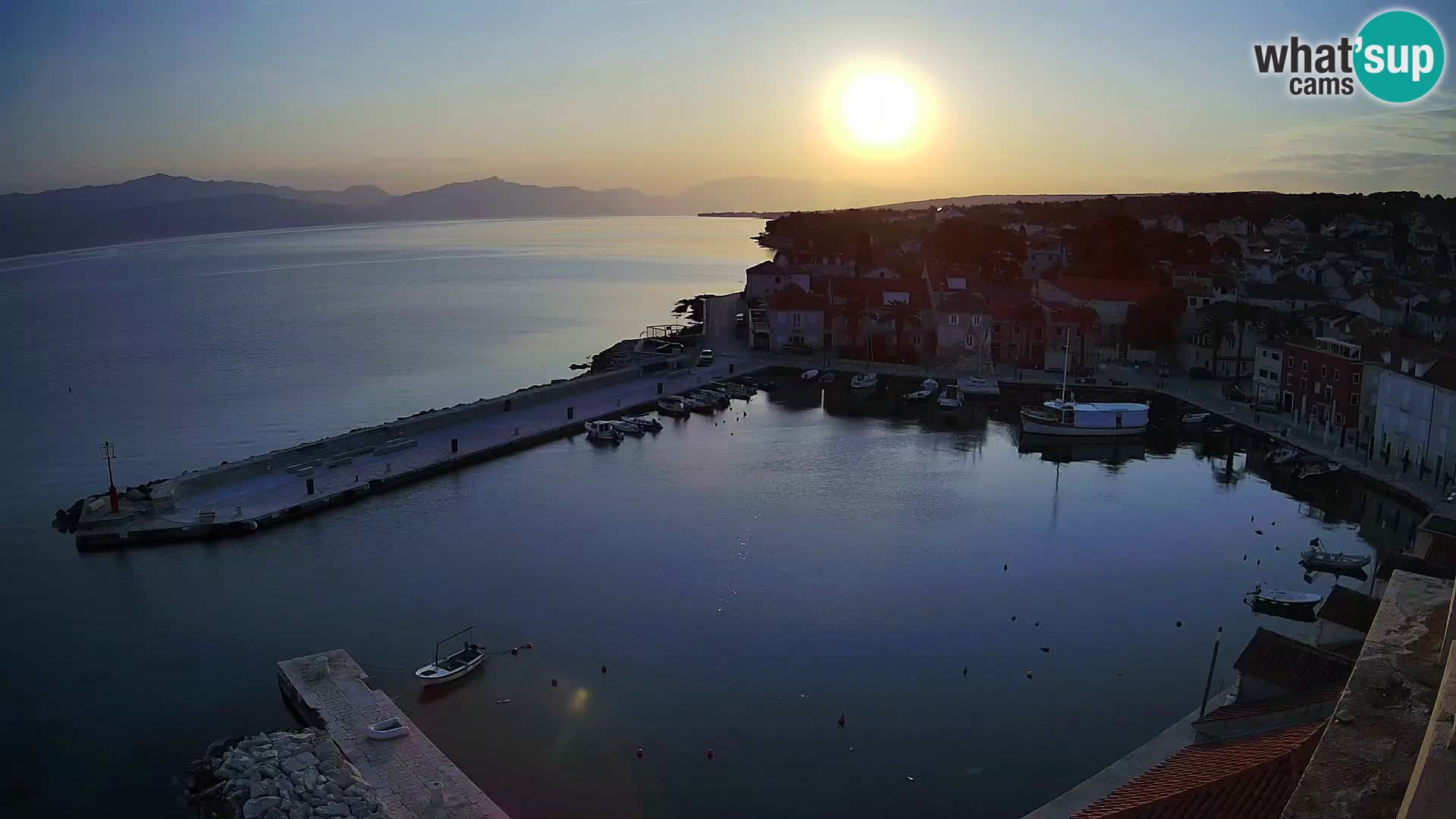 Webcam Sutivan Panorama – Liveblick von der Insel Brač