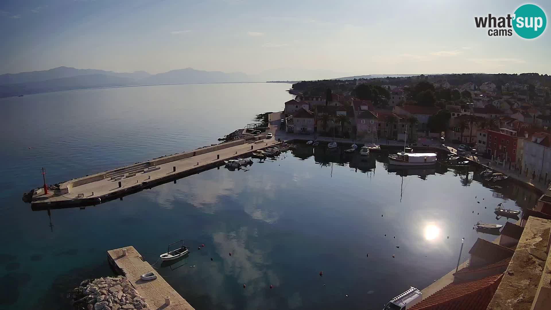 Webcam Sutivan Panorama – Liveblick von der Insel Brač