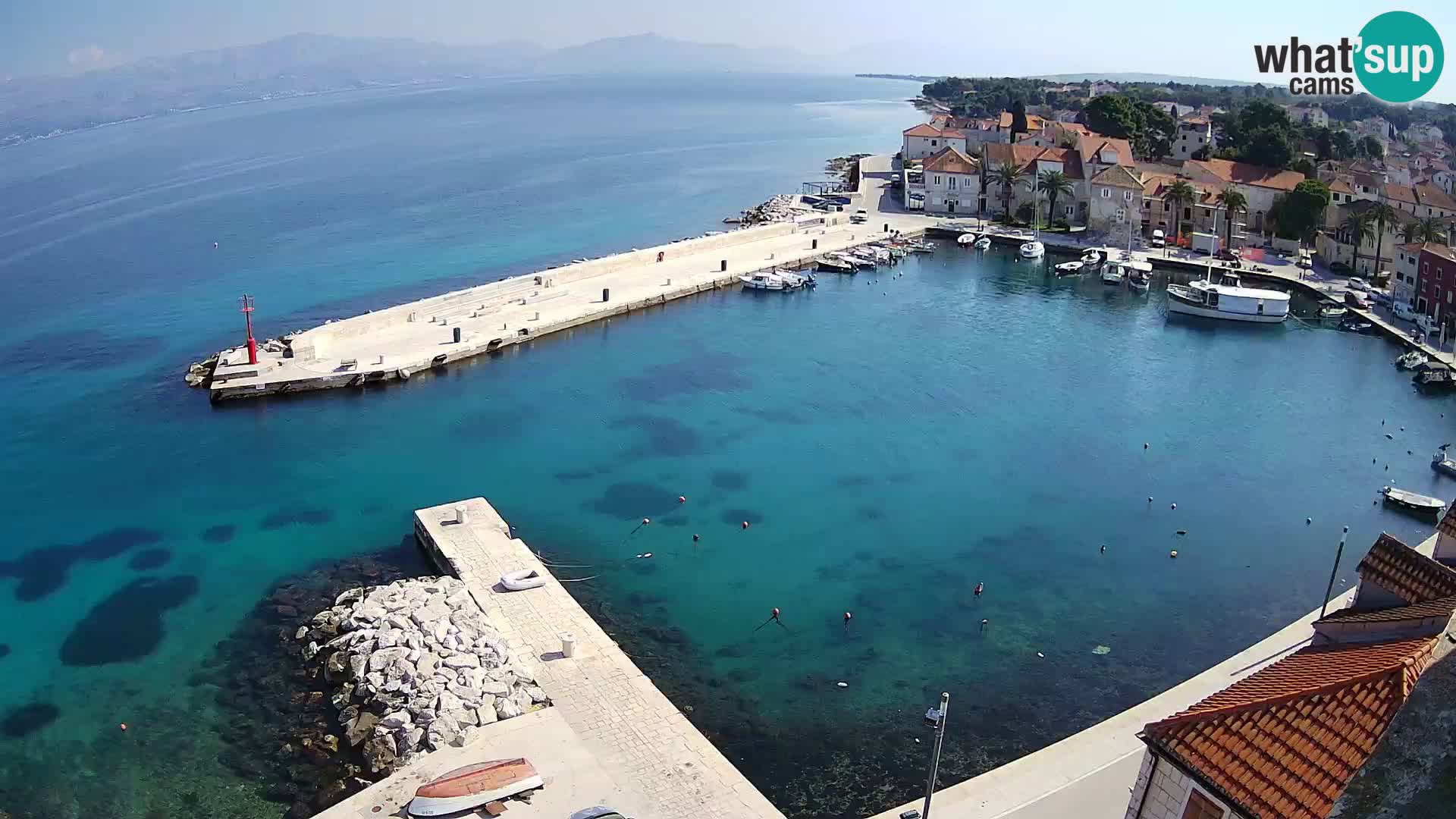 Webcam Sutivan Panorama – Liveblick von der Insel Brač