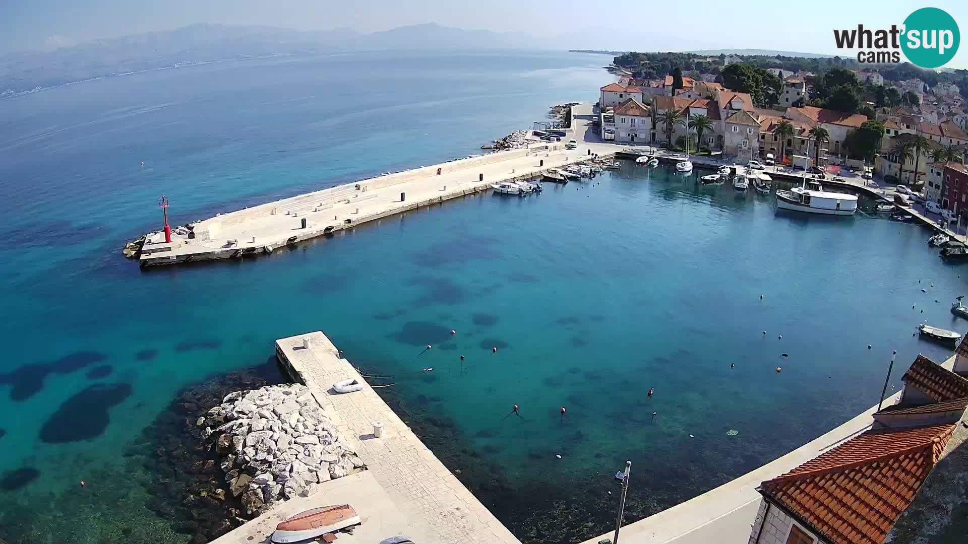 Webcam Sutivan Panorama – Live View from Brač Island