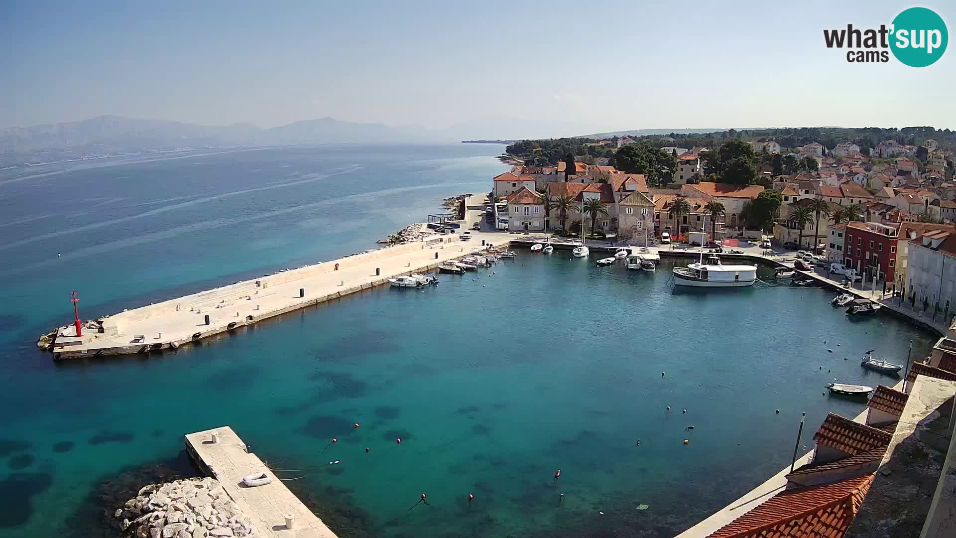 Webcam Sutivan Panorama – Live View from Brač Island