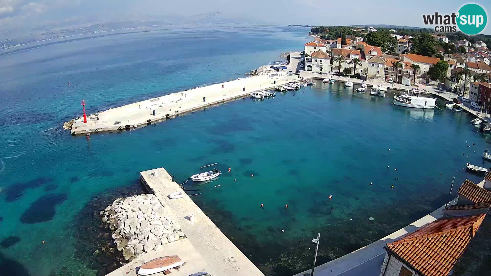 Webcam Sutivan Panorama – Live View from Brač Island