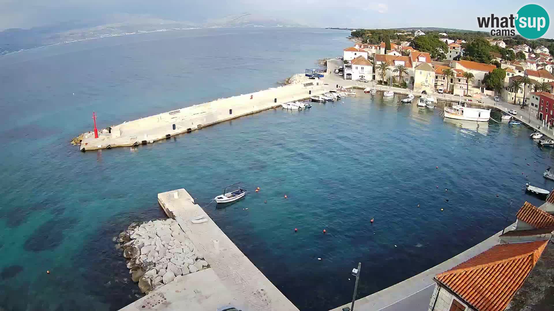 Webcam Sutivan Panorama – Vue en direct depuis l’île de Brač