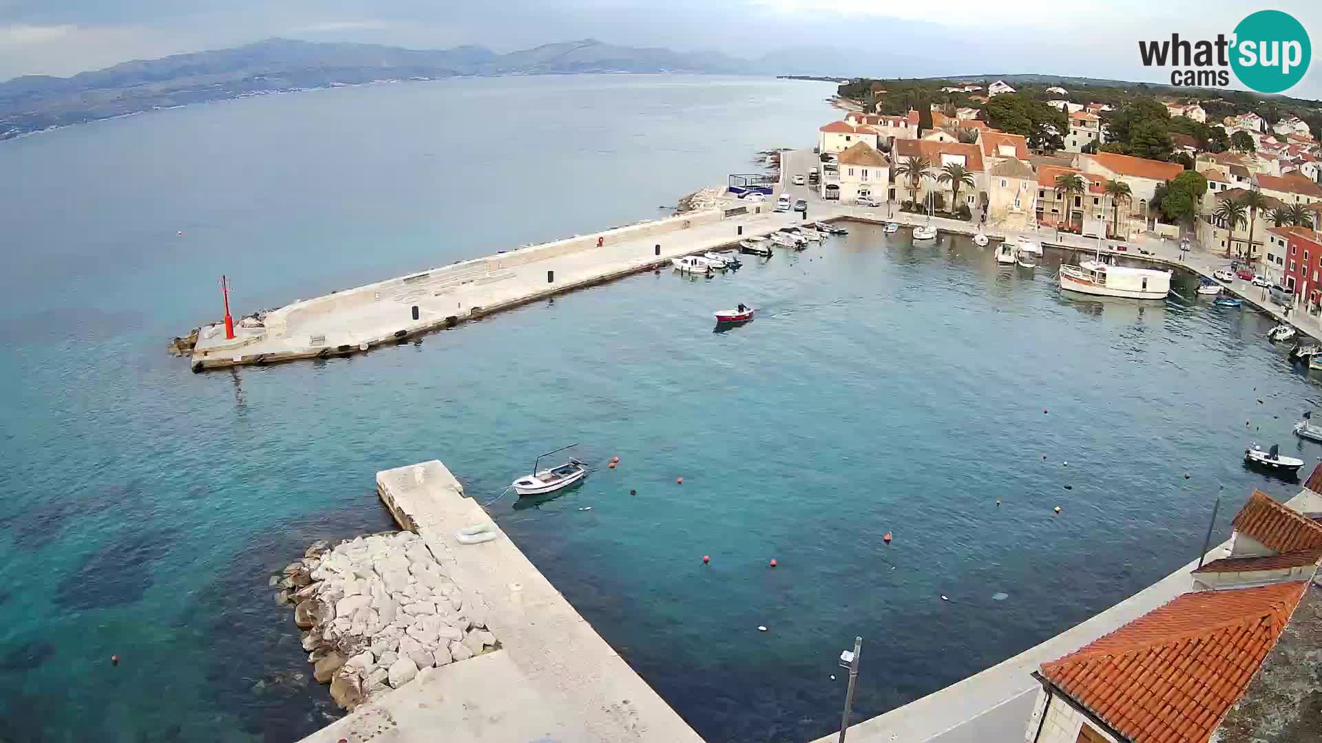 Webcam Sutivan Panorama – Live View from Brač Island
