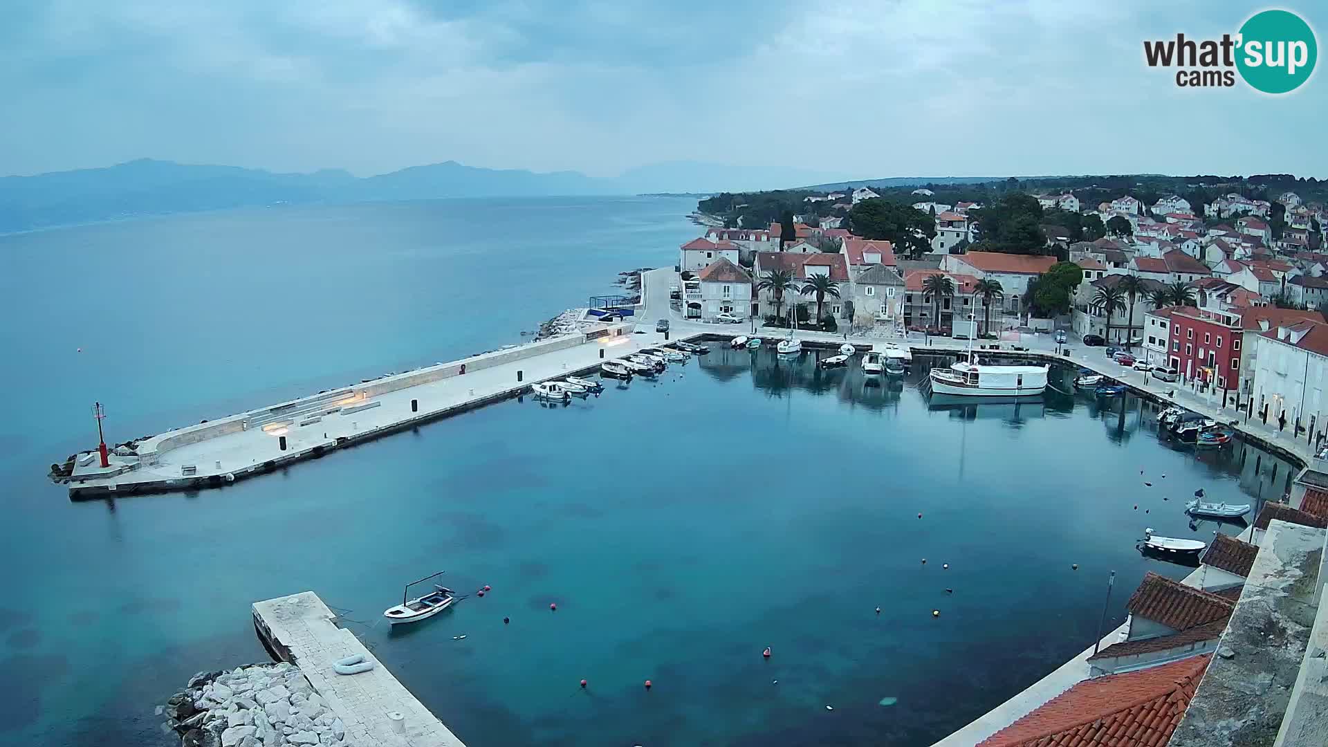 Webcam Sutivan Panorama – Live View from Brač Island