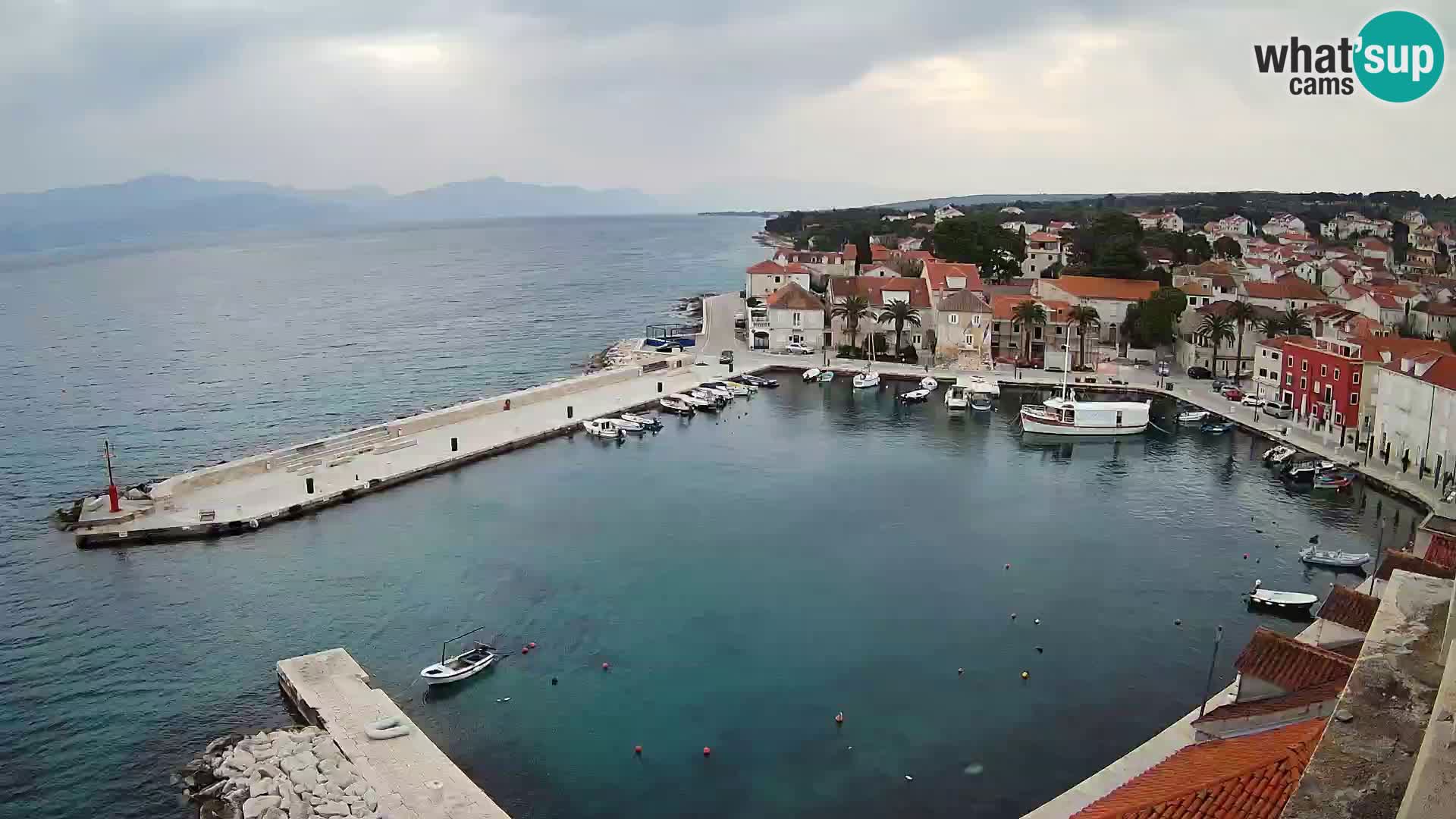 Webcam Sutivan Panorama – Live View from Brač Island
