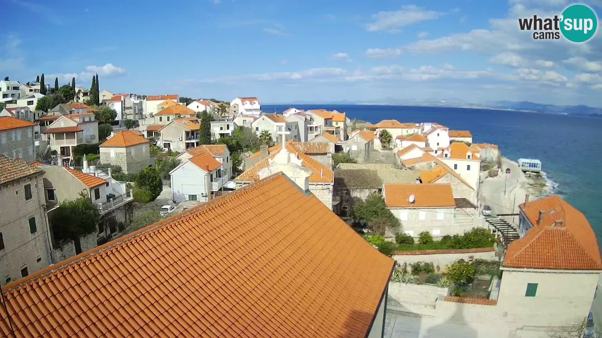Webcam Sutivan Panorama – Vista en vivo desde la isla de Brač