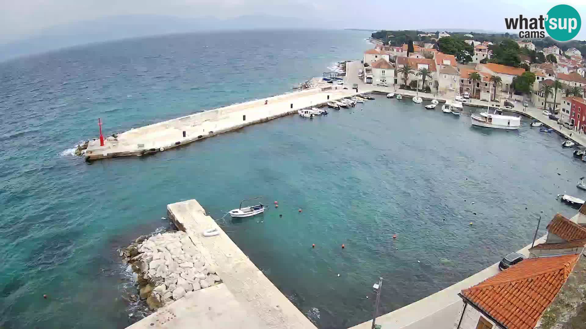 Webcam Sutivan Panorama – Liveblick von der Insel Brač