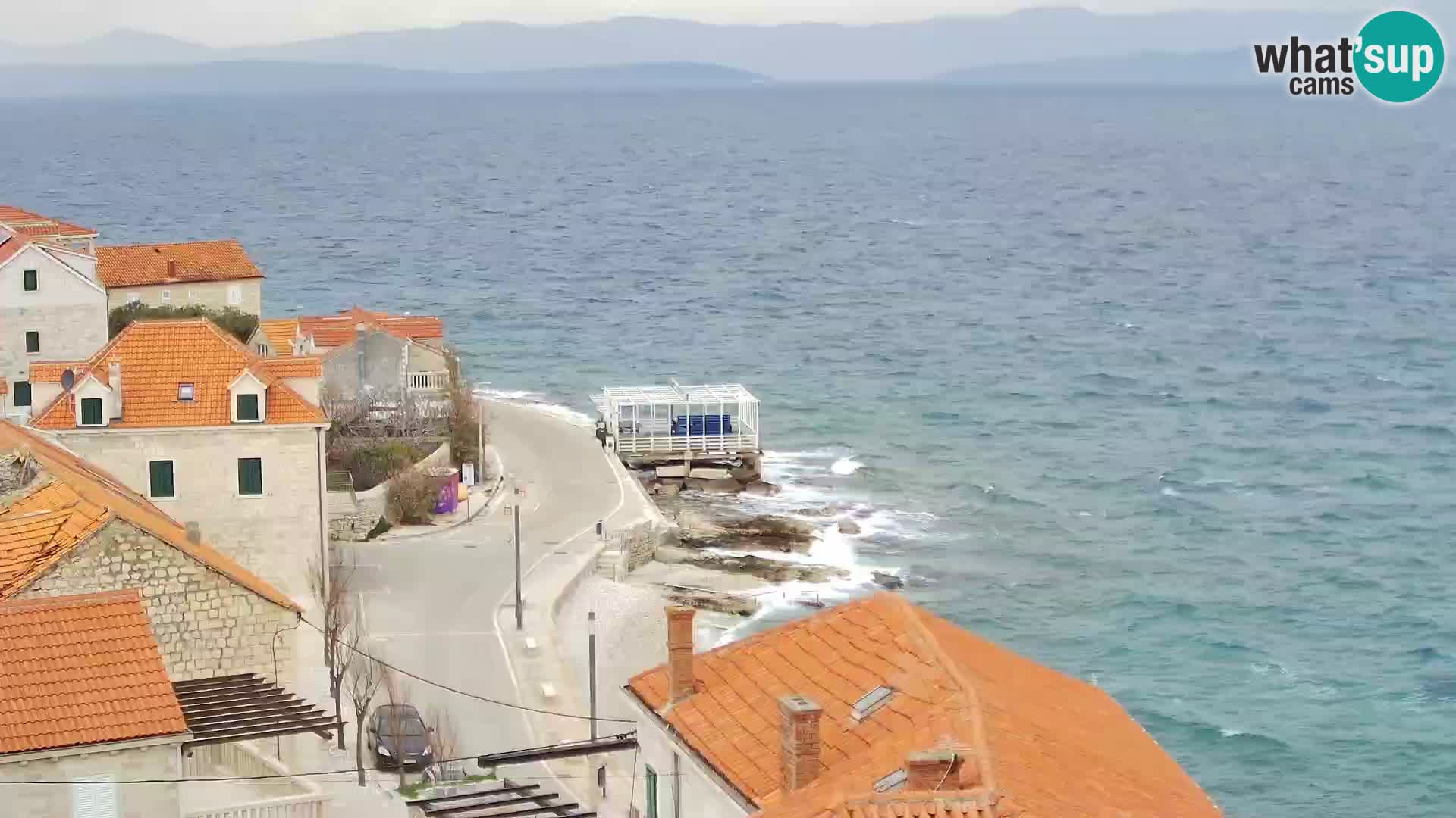 Webcam Sutivan panorama – Vista live dall’isola di Brač