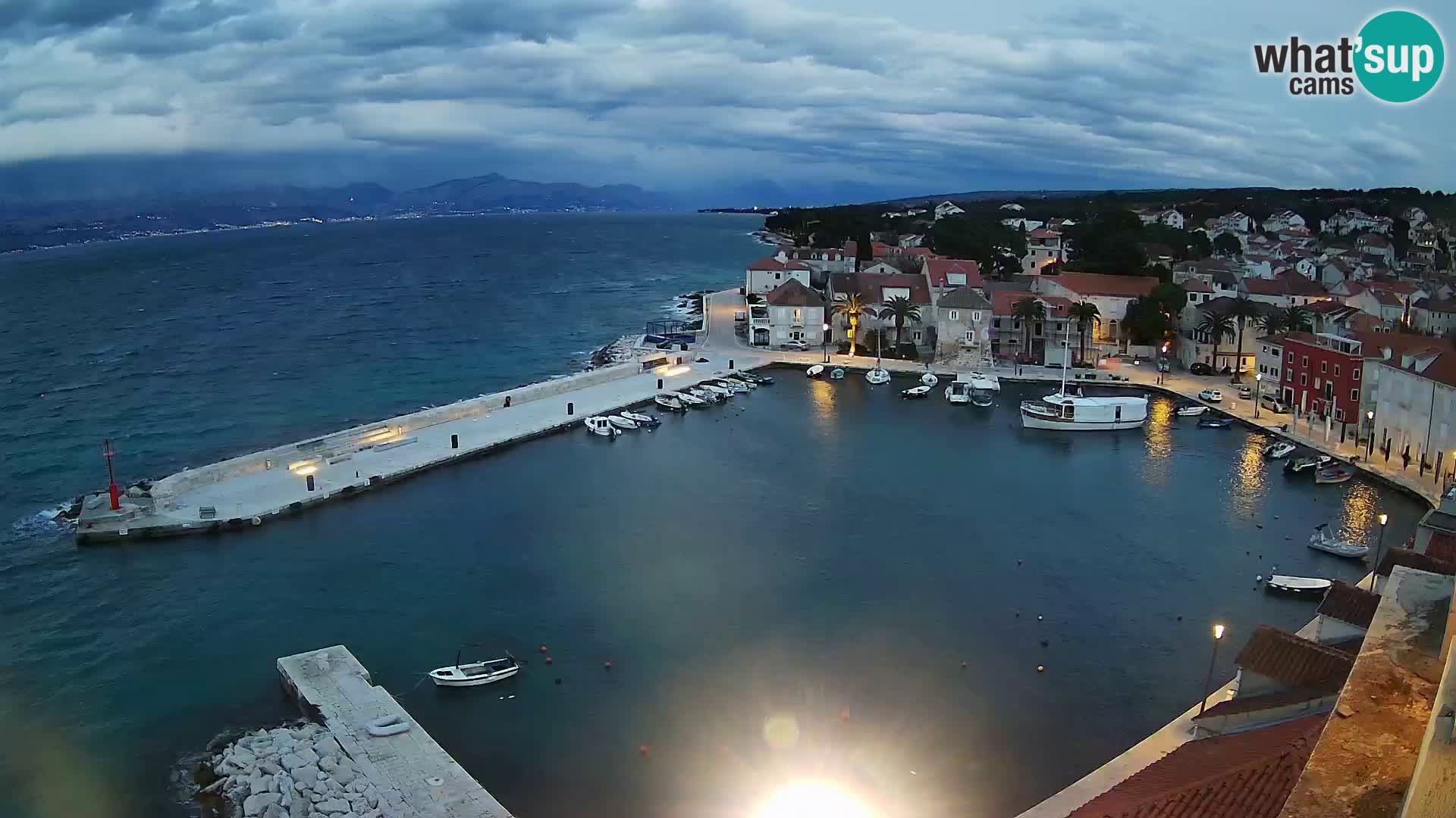 Webcam Sutivan Panorama – Liveblick von der Insel Brač