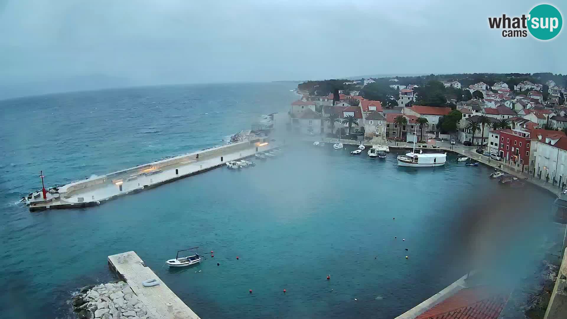 Webcam Sutivan Panorama – Live View from Brač Island