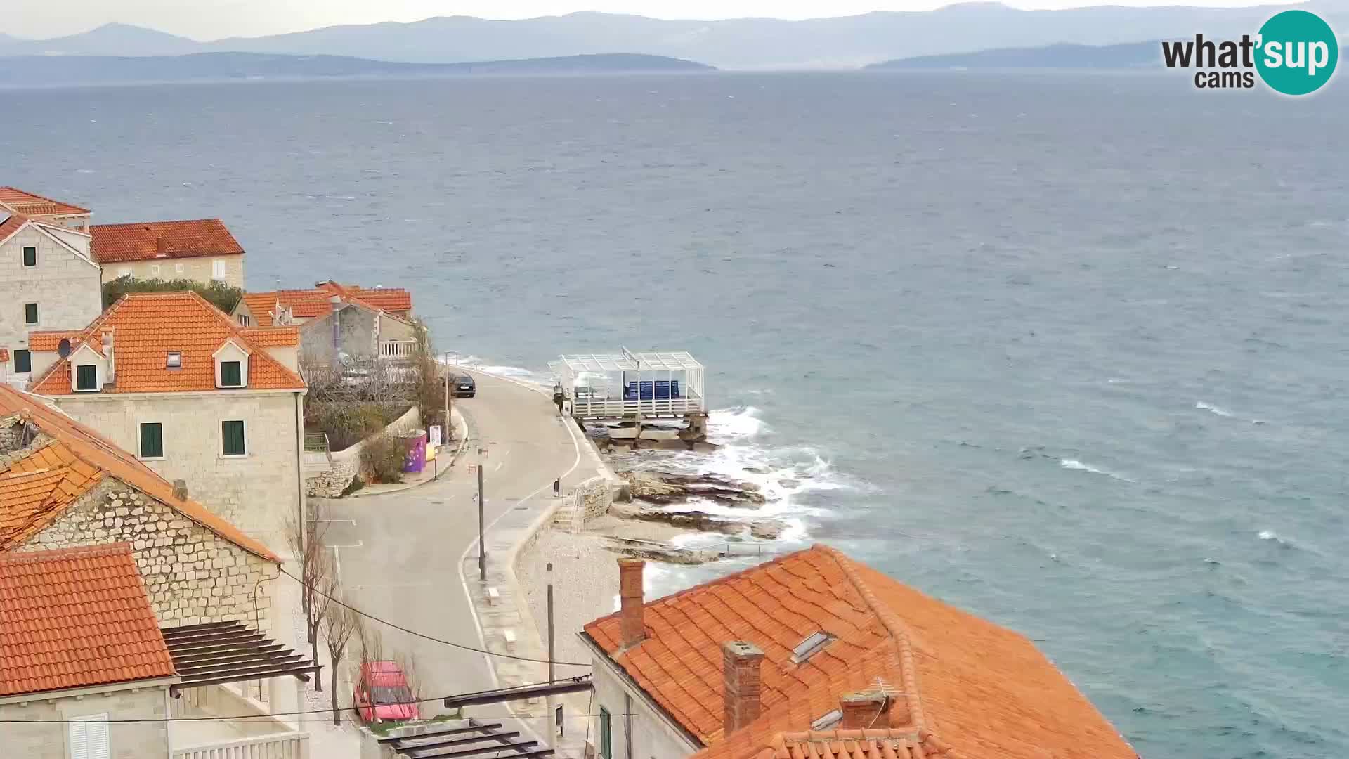 Webcam Sutivan panorama – Vista live dall’isola di Brač
