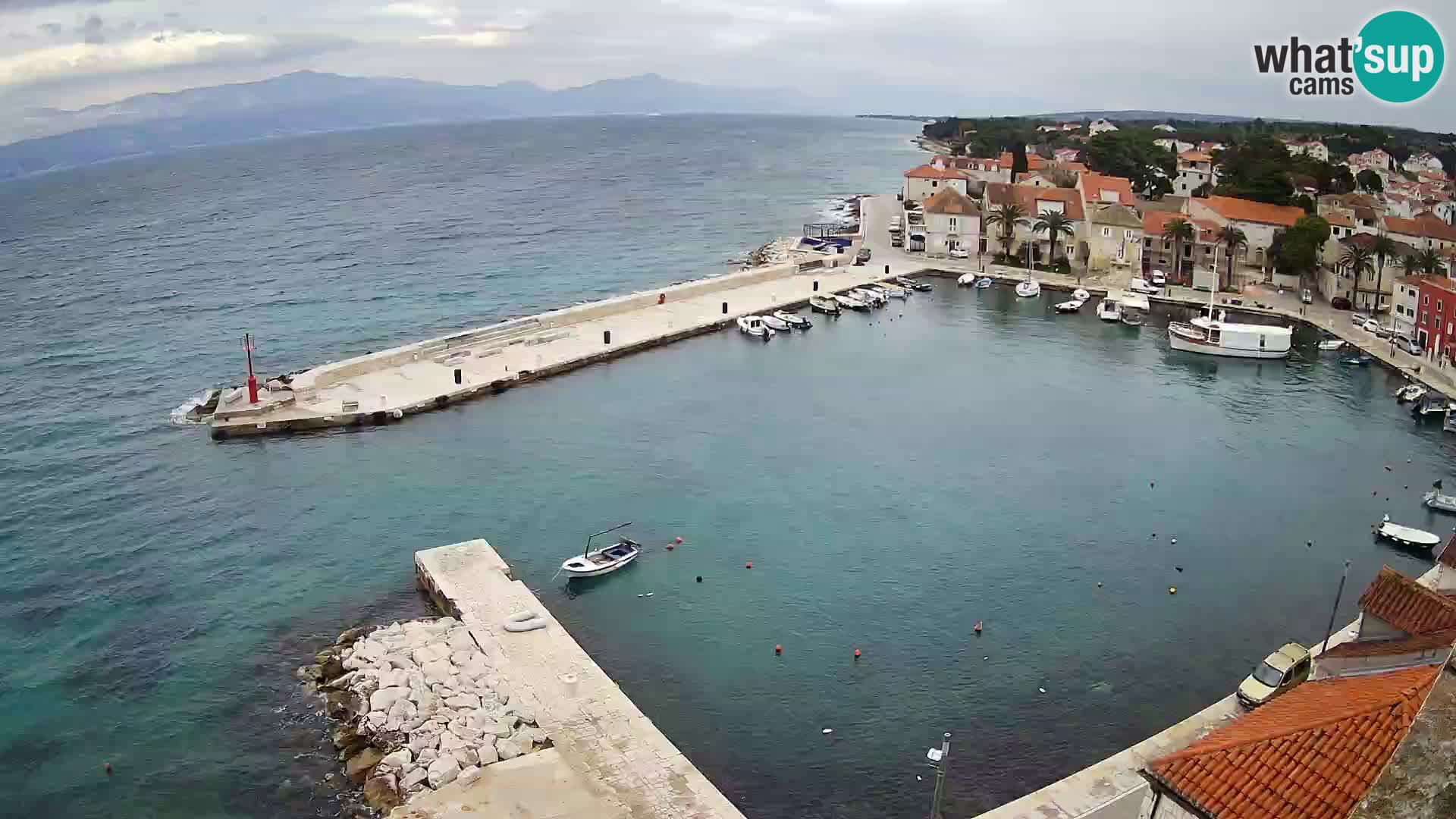 Webcam Sutivan Panorama – Live View from Brač Island