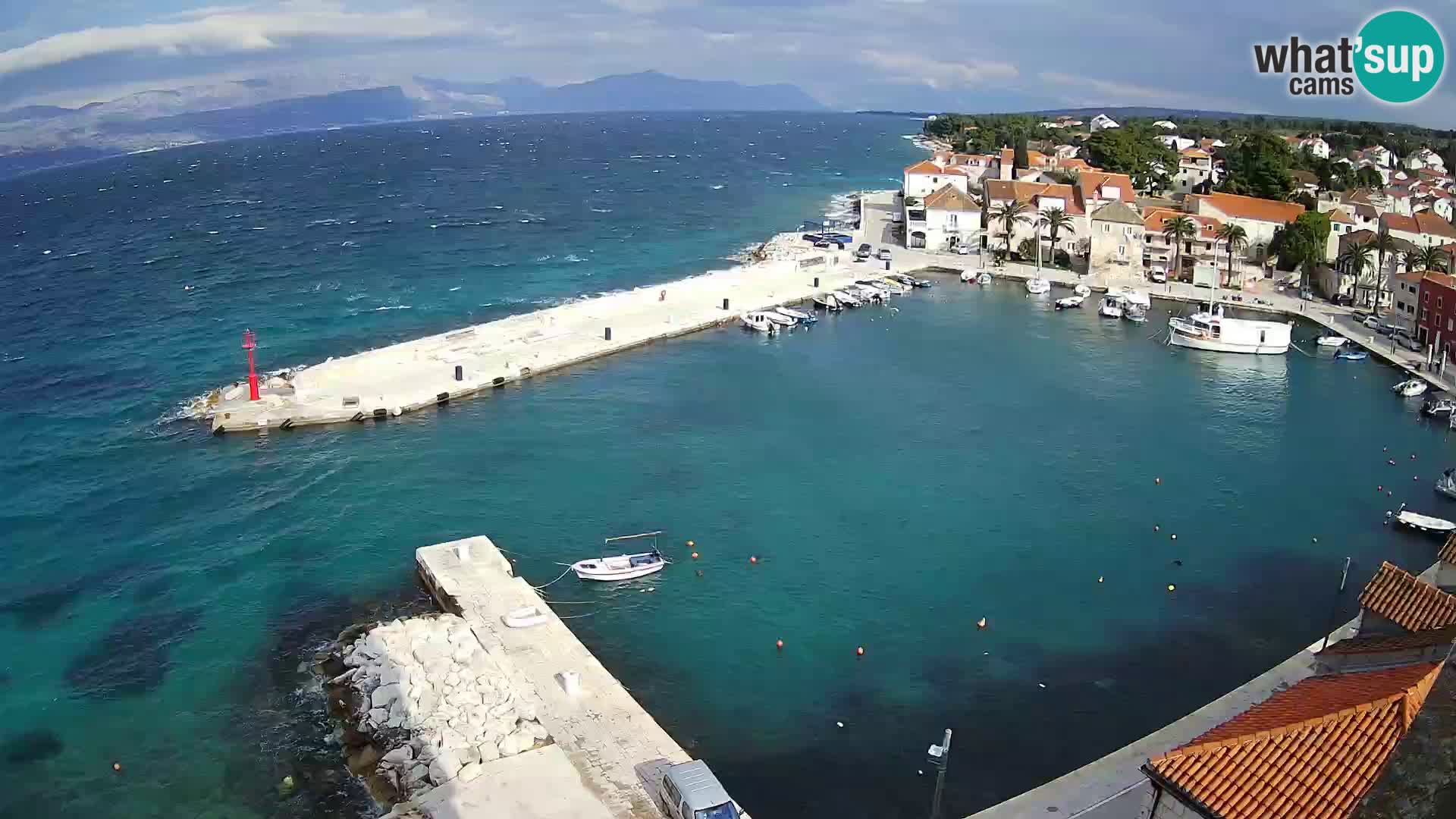 Webcam Sutivan Panorama – Live View from Brač Island