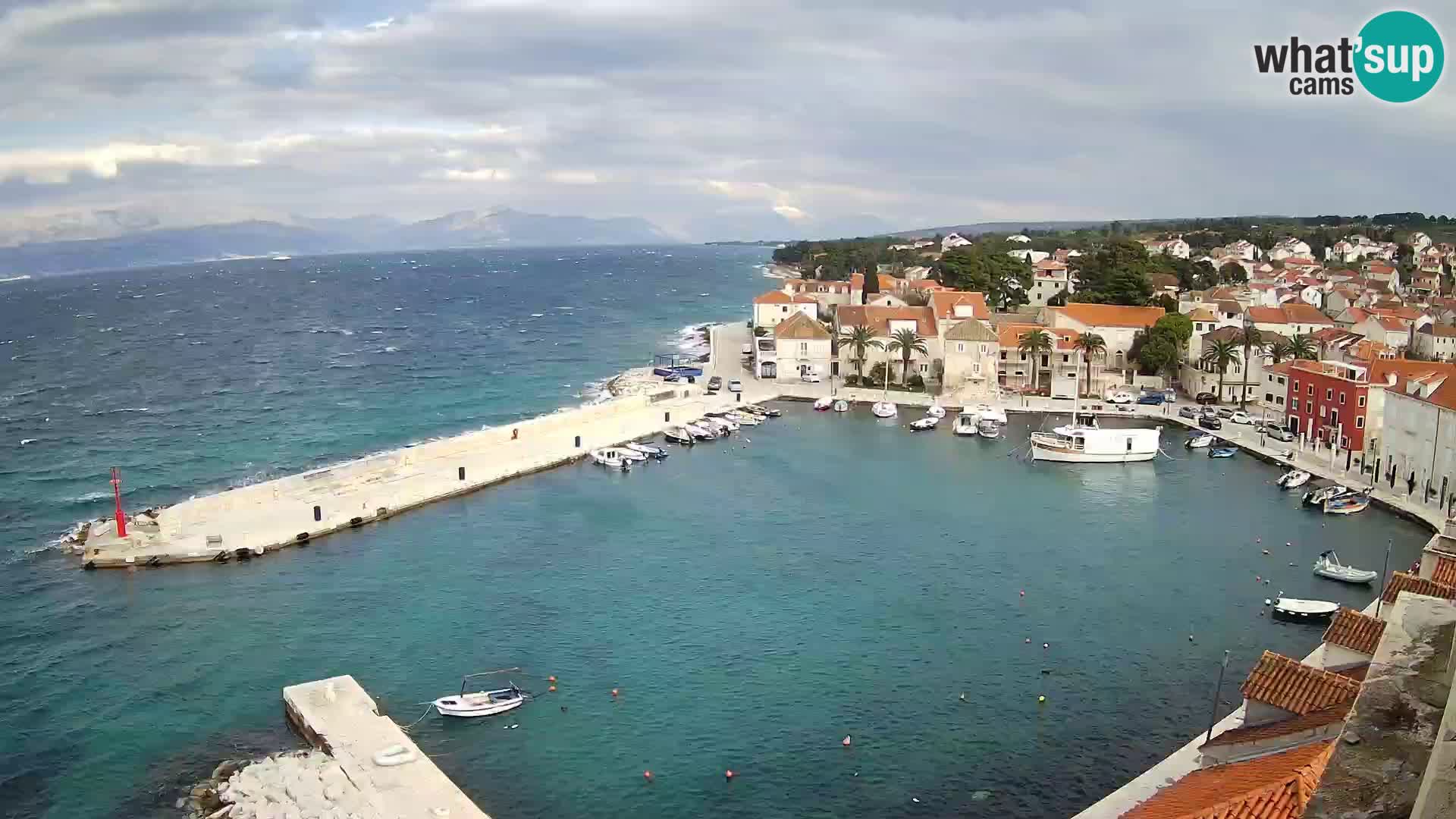Webcam Sutivan Panorama – Liveblick von der Insel Brač