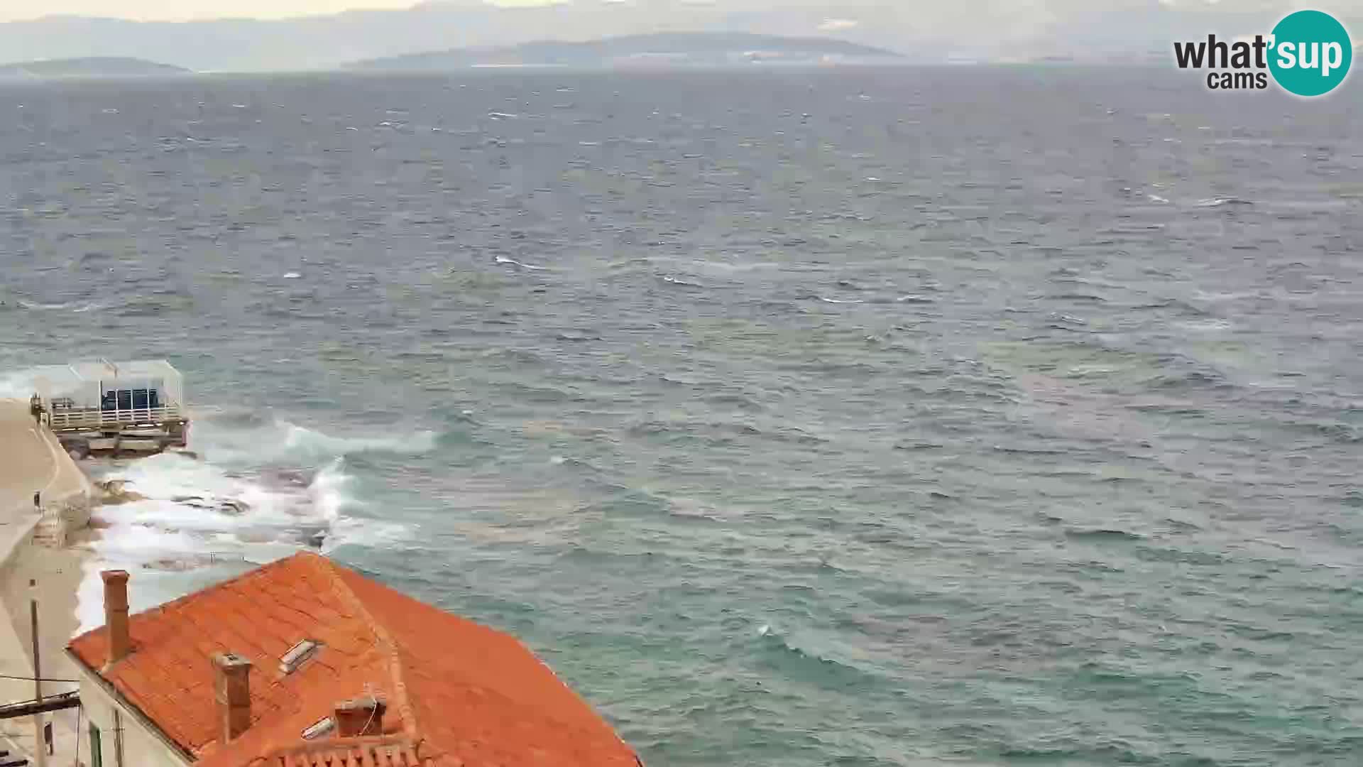 Webcam Sutivan Panorama – Vista en vivo desde la isla de Brač