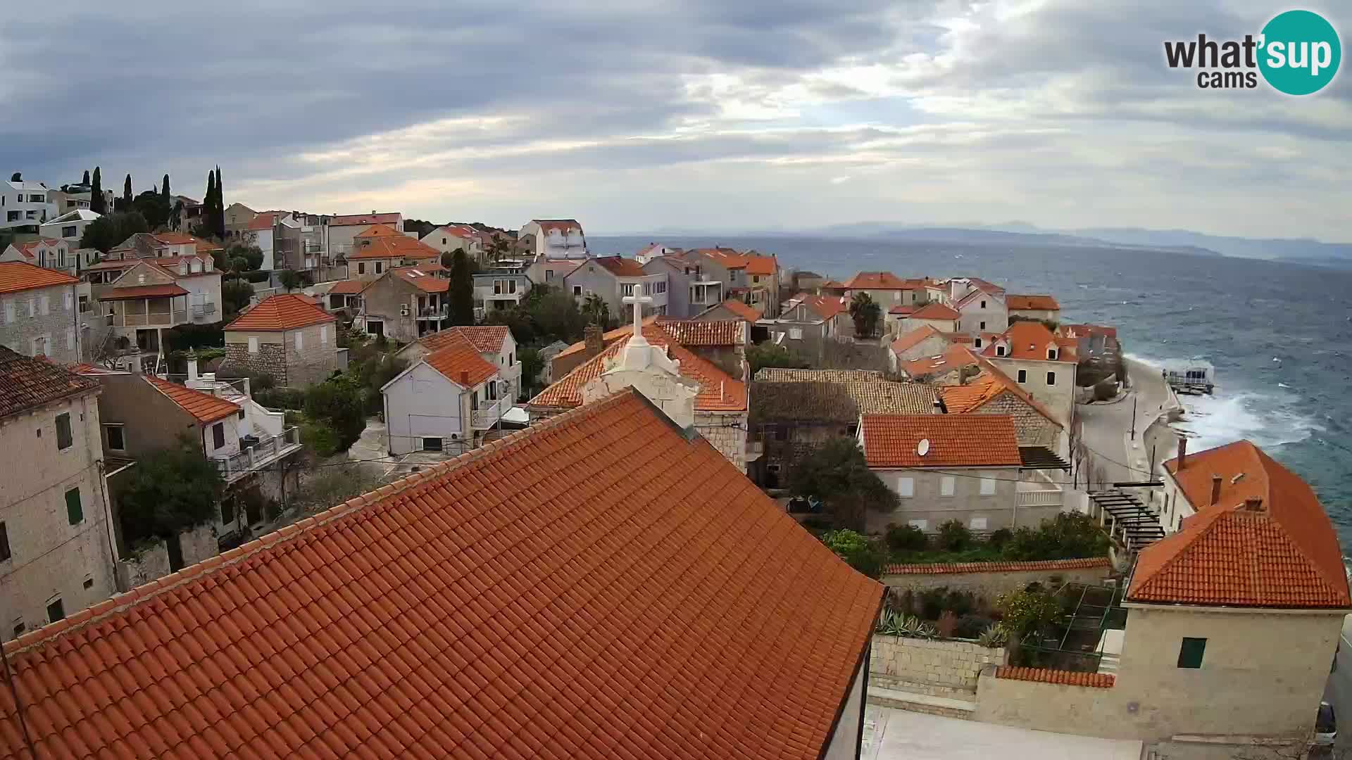 Webcam Sutivan Panorama – Vue en direct depuis l’île de Brač