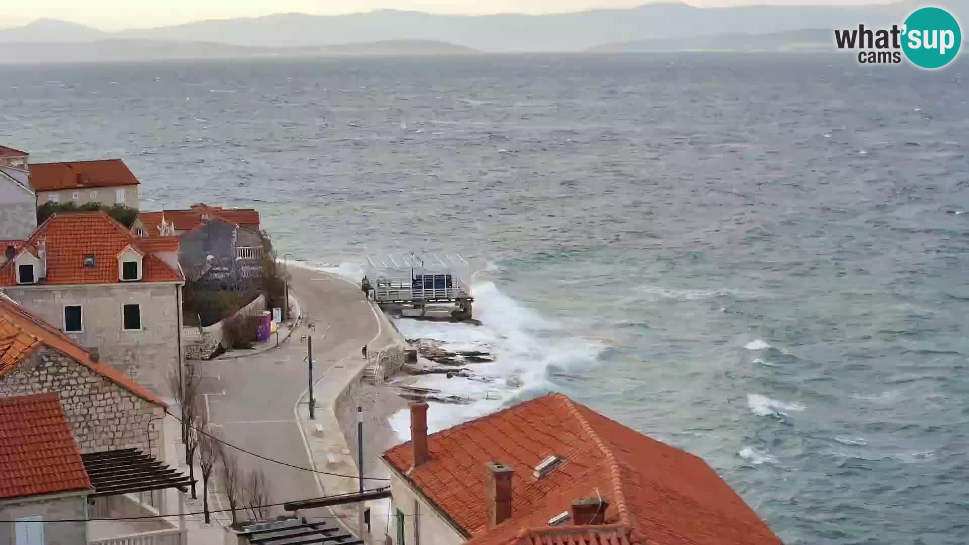 Webcam Sutivan Panorama – Vue en direct depuis l’île de Brač