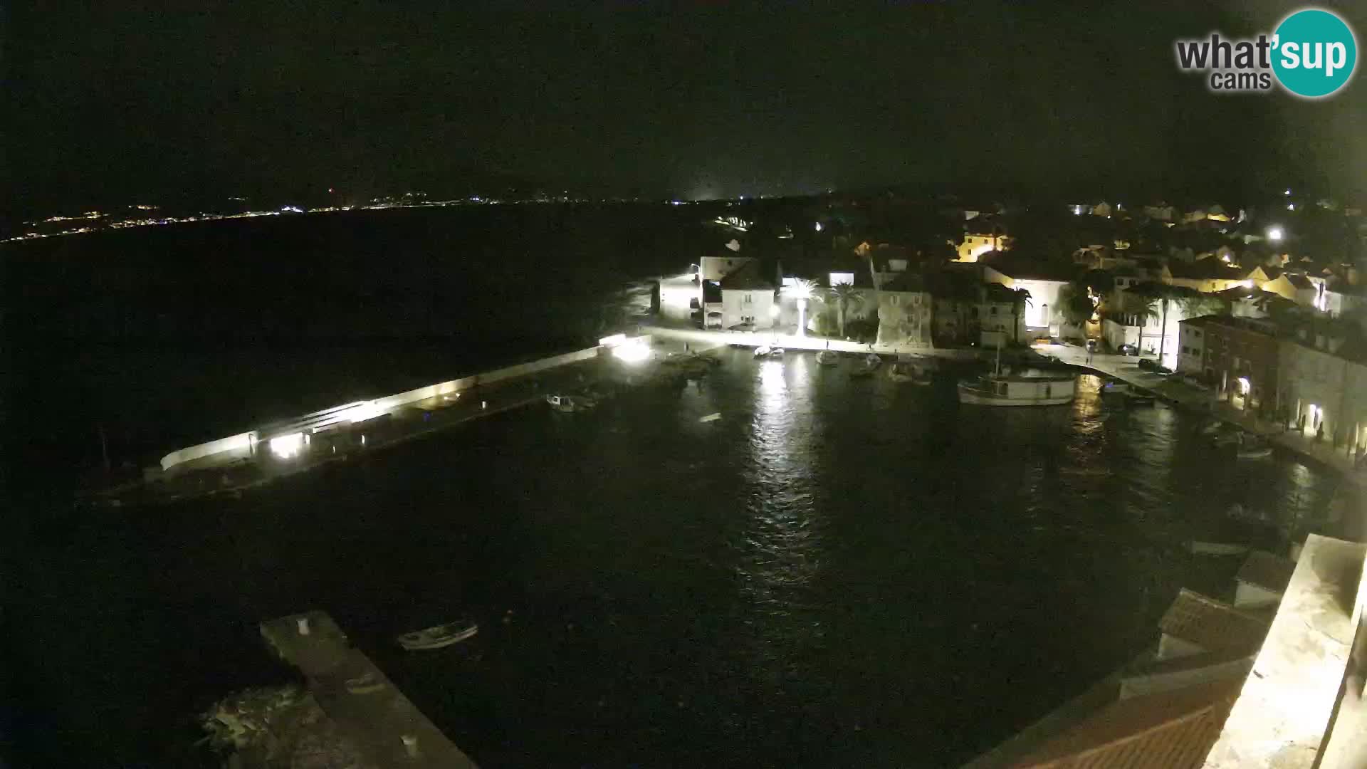 Webcam Sutivan panorama – Vista live dall’isola di Brač