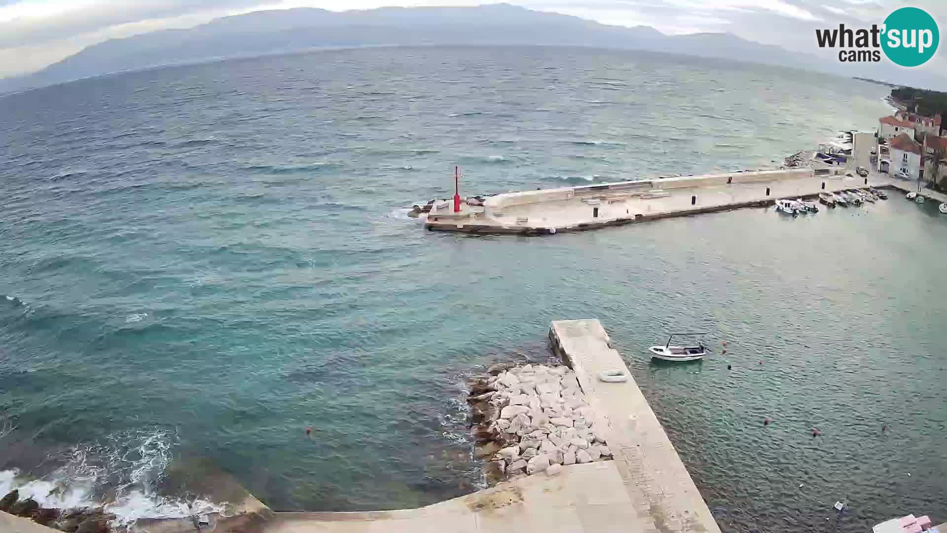 Webcam Sutivan Panorama – Liveblick von der Insel Brač