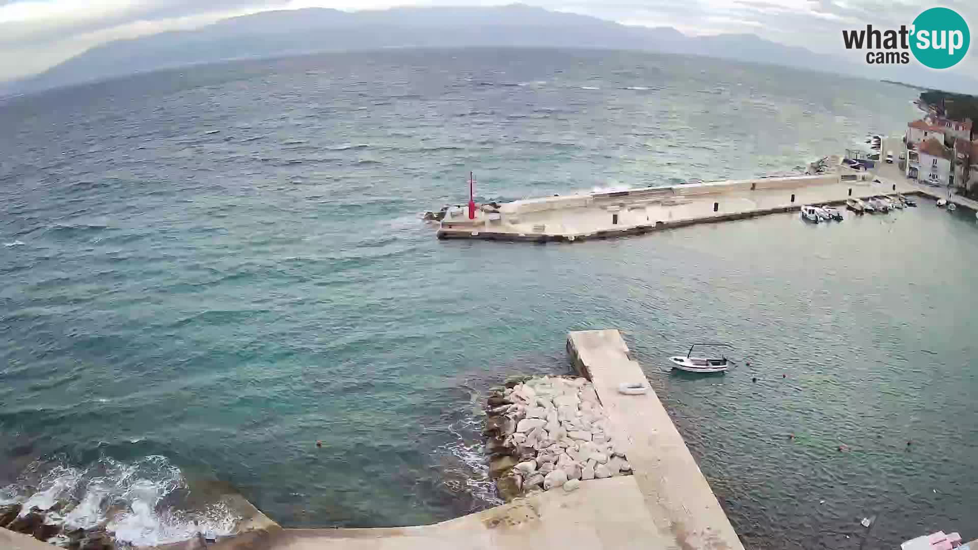Webcam Sutivan Panorama – Liveblick von der Insel Brač