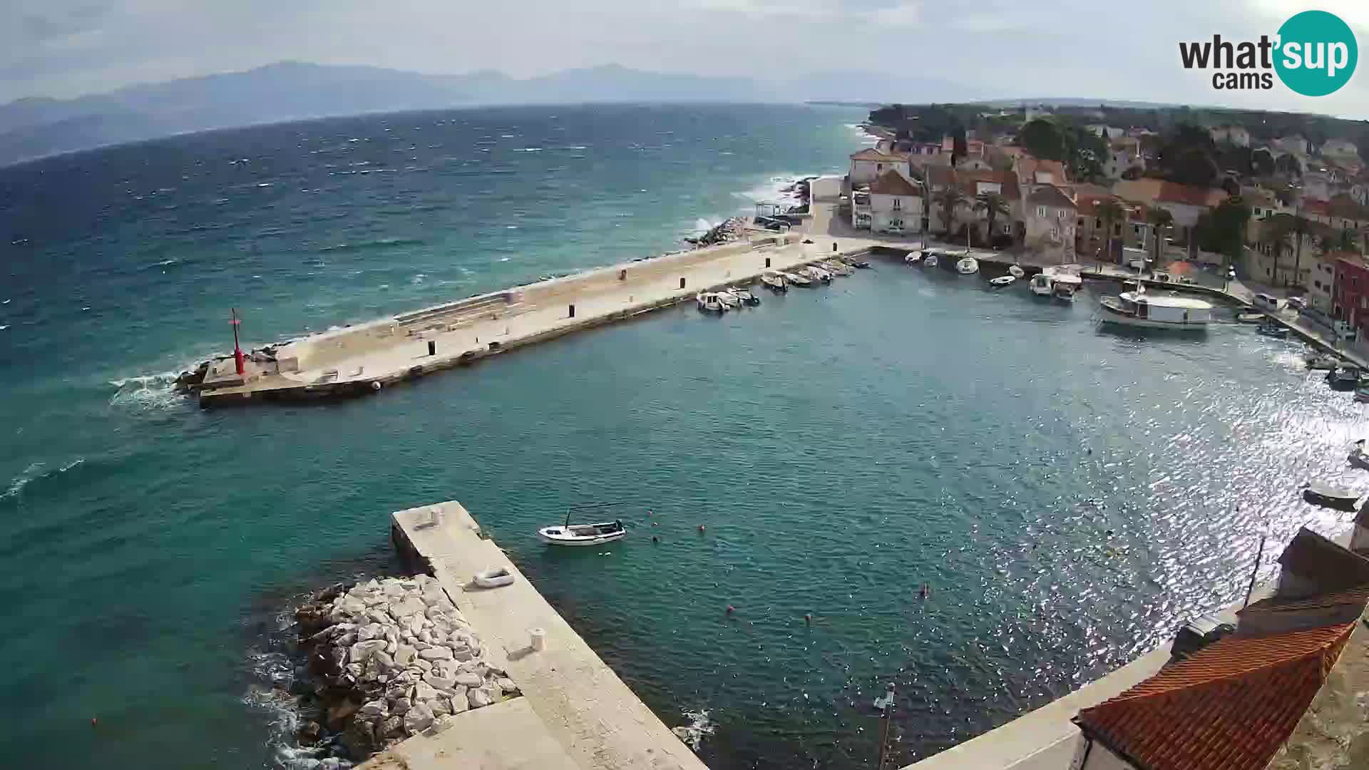 Webcam Sutivan Panorama – Live View from Brač Island