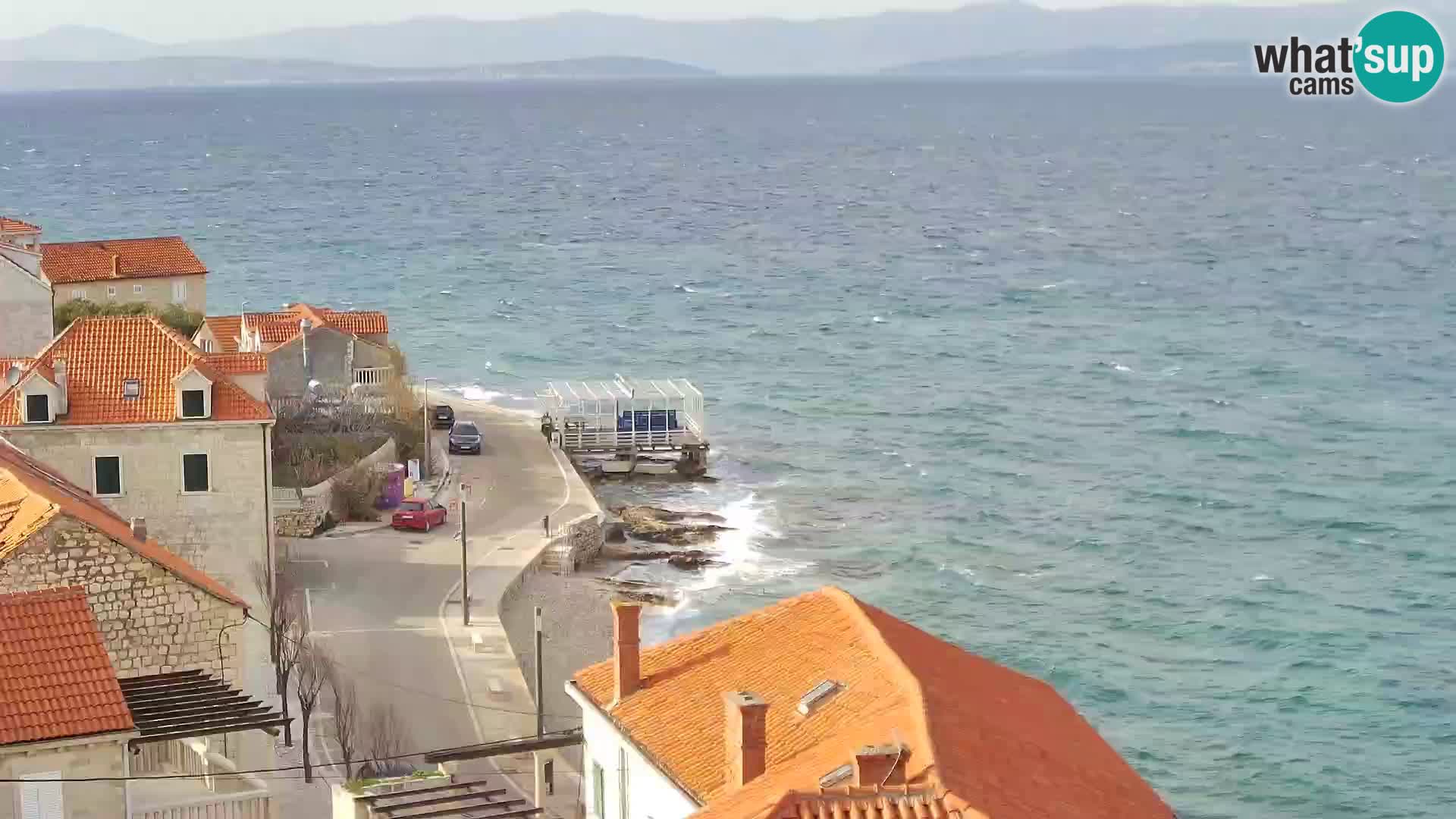 Webcam Sutivan panorama – Vista live dall’isola di Brač