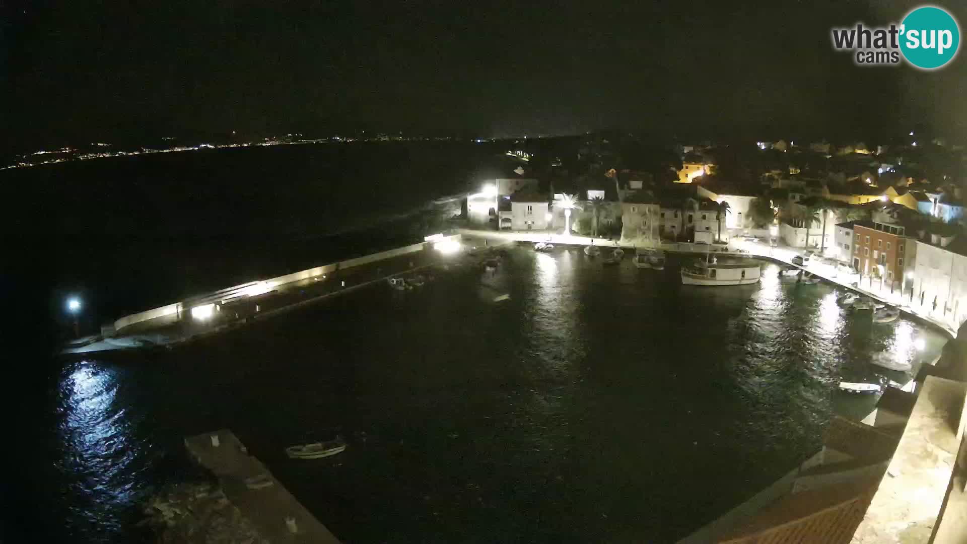 Web kamera Sutivan panorama – Pogled uživo s otoka Brača