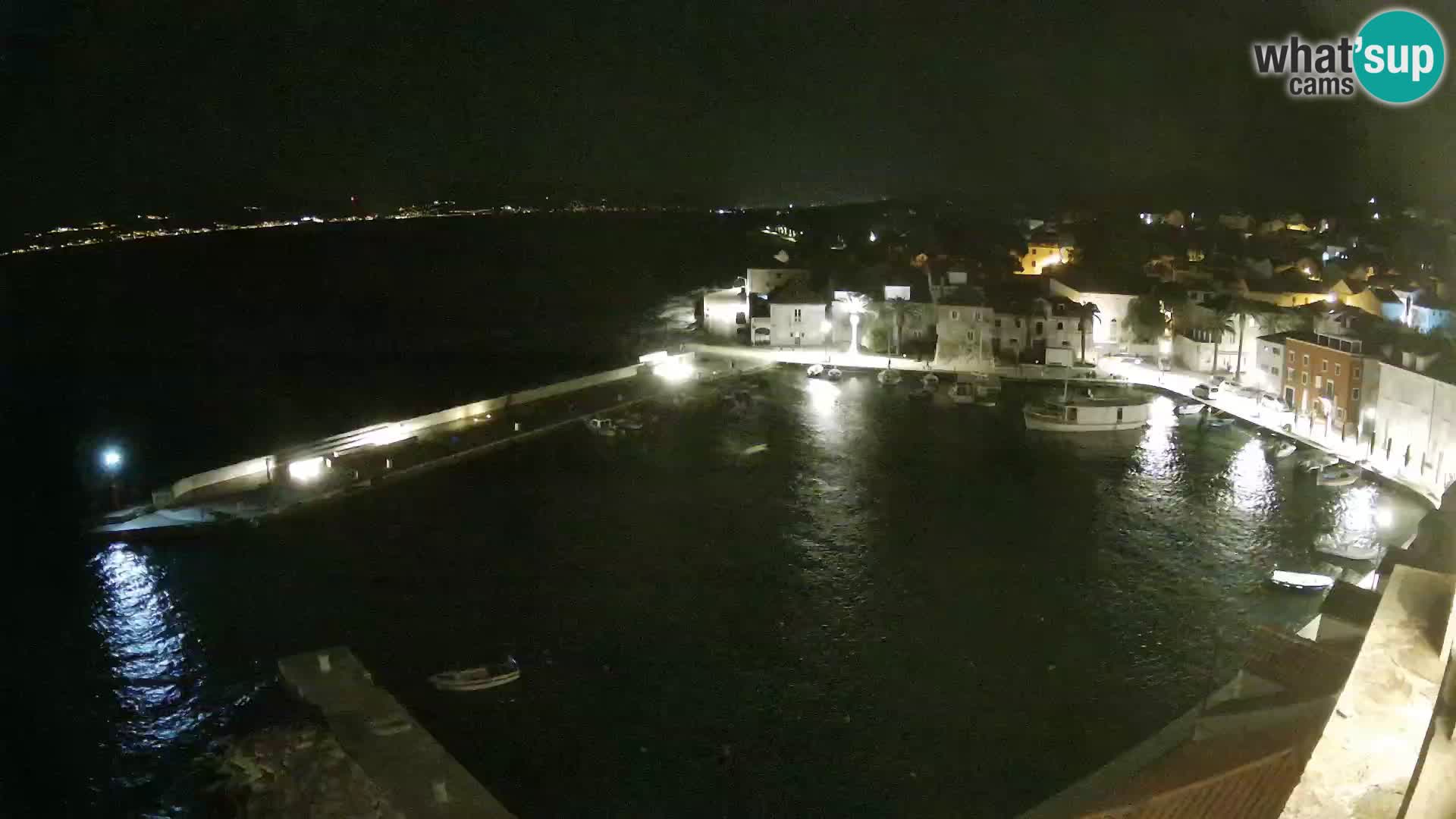 Webcam Sutivan Panorama – Vista en vivo desde la isla de Brač
