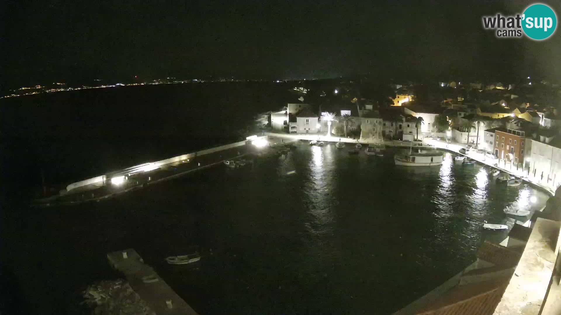 Webcam Sutivan Panorama – Vista en vivo desde la isla de Brač