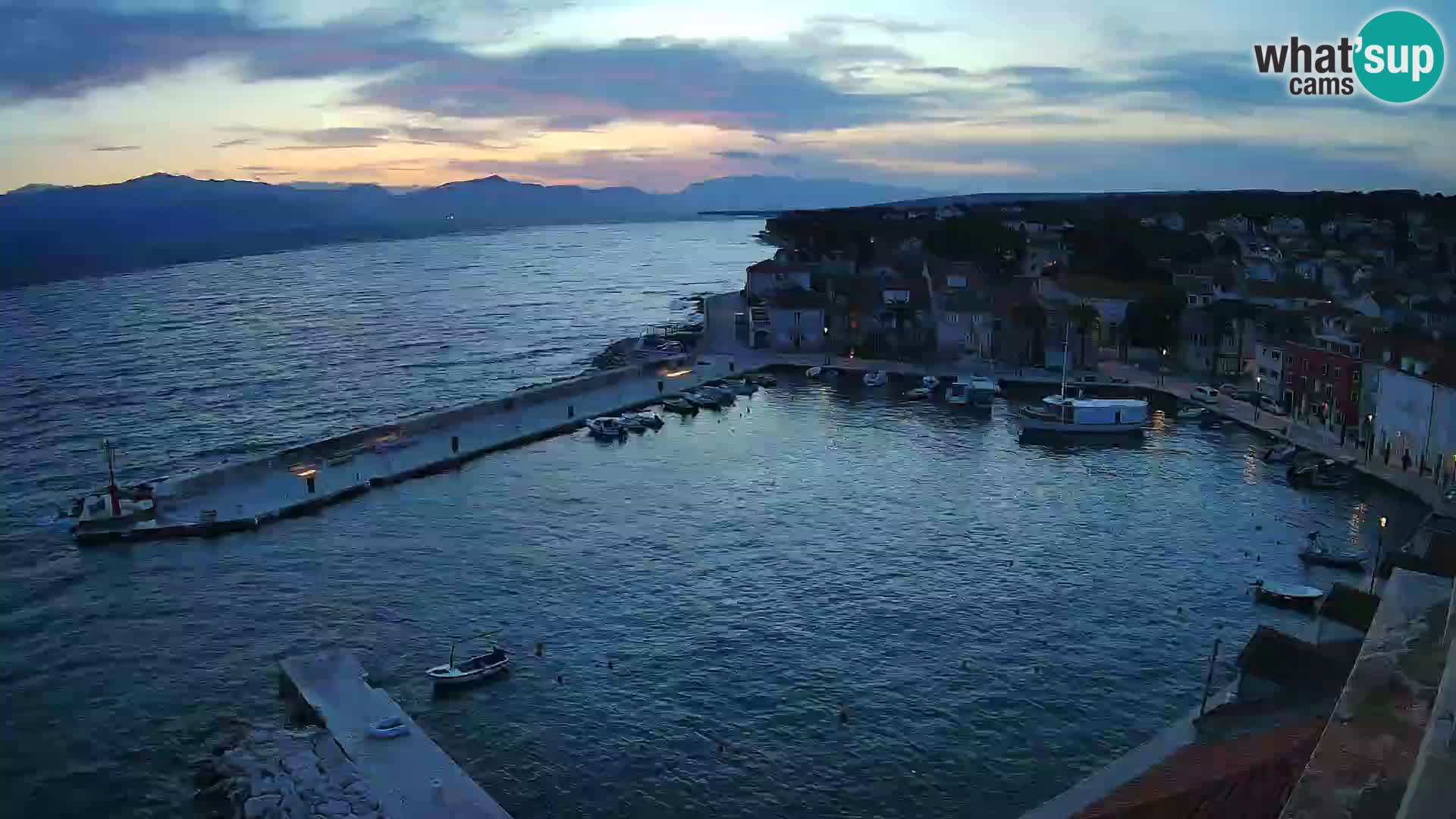 Webcam Sutivan Panorama – Vista en vivo desde la isla de Brač