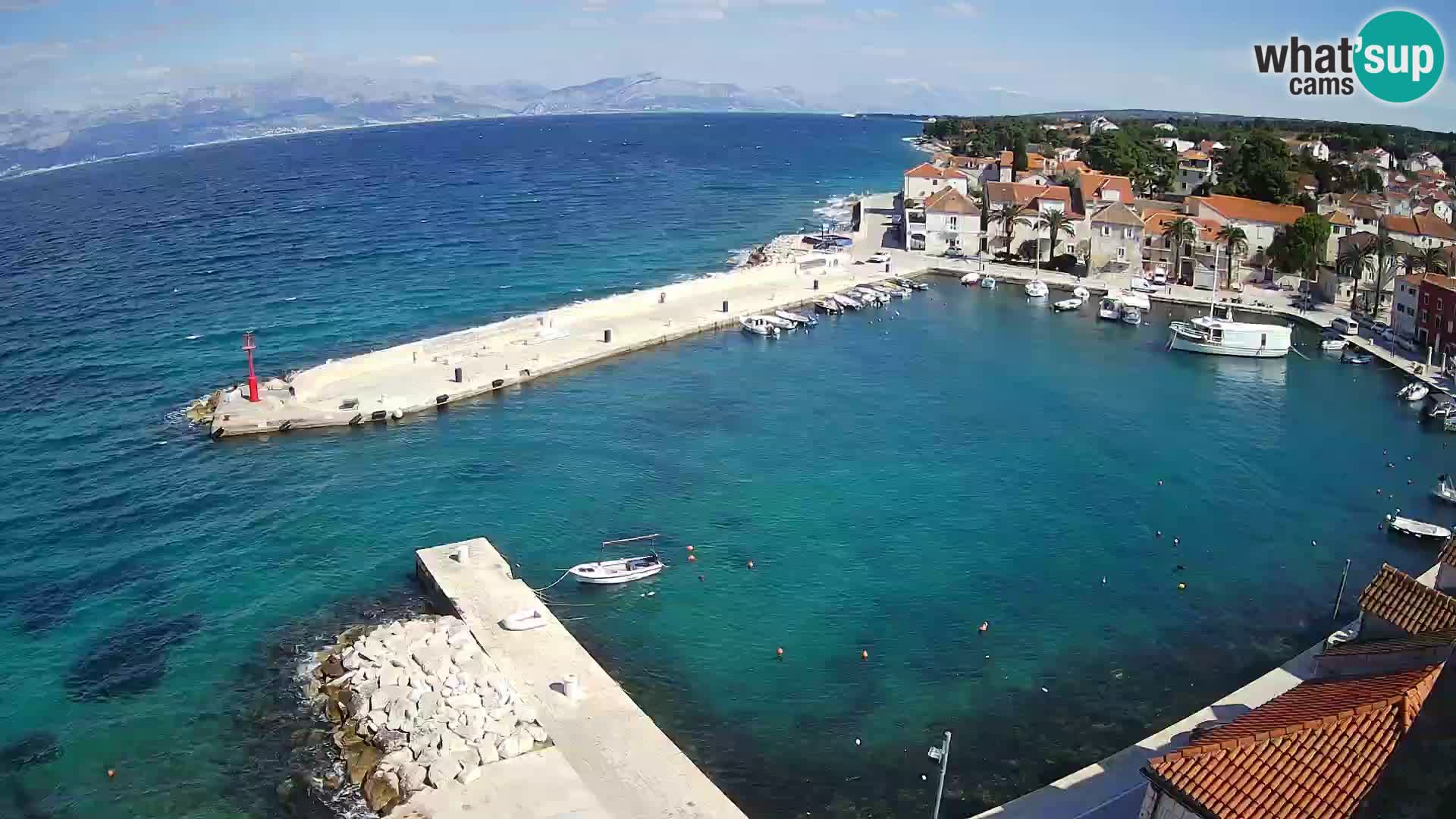 Webcam Sutivan Panorama – Live View from Brač Island