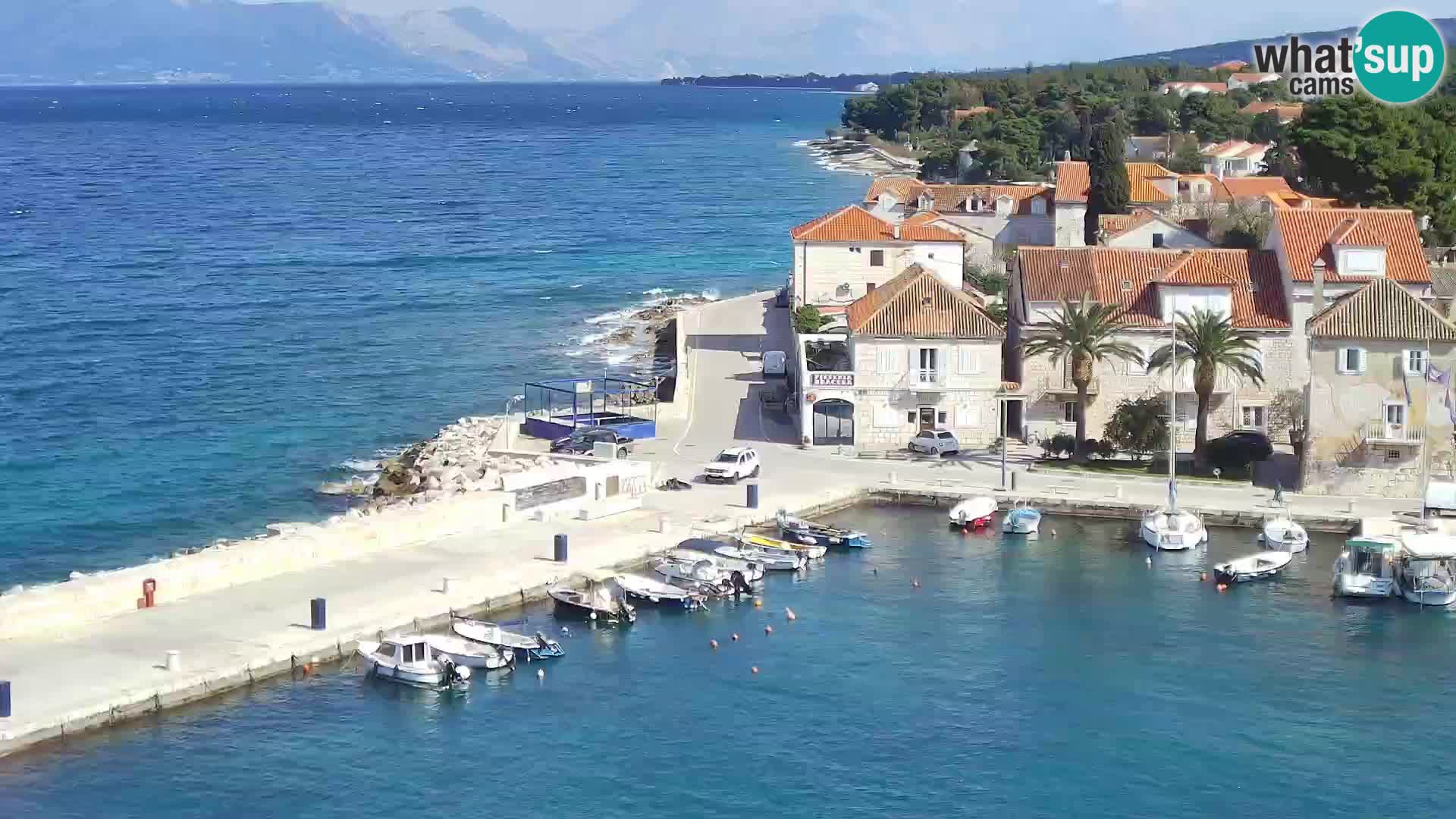 Webcam Sutivan Panorama – Liveblick von der Insel Brač