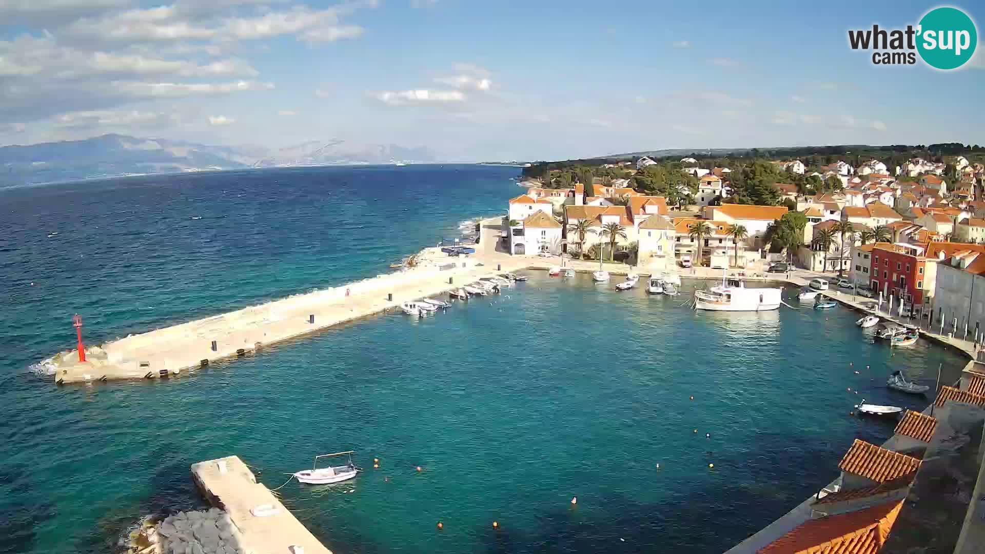 Webcam Sutivan Panorama – Live View from Brač Island
