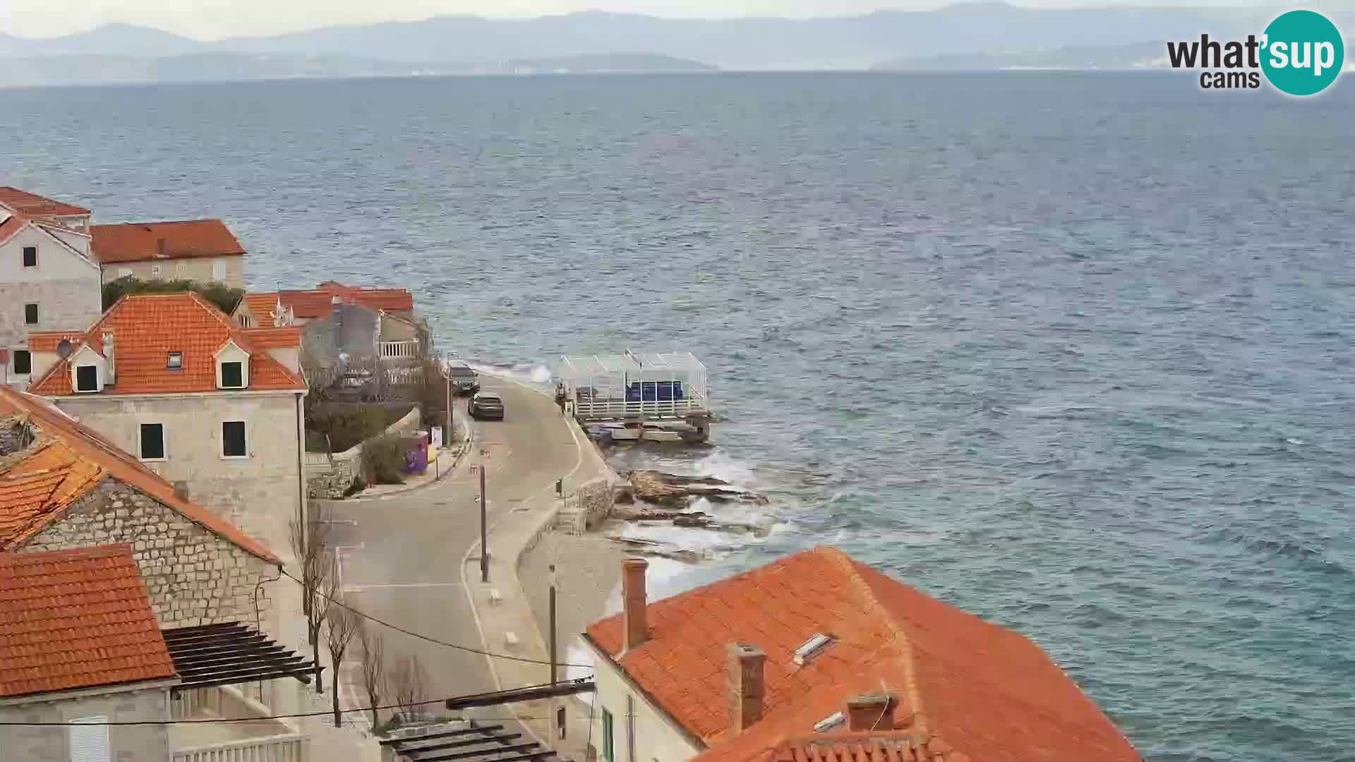 Webcam Sutivan Panorama – Vista en vivo desde la isla de Brač