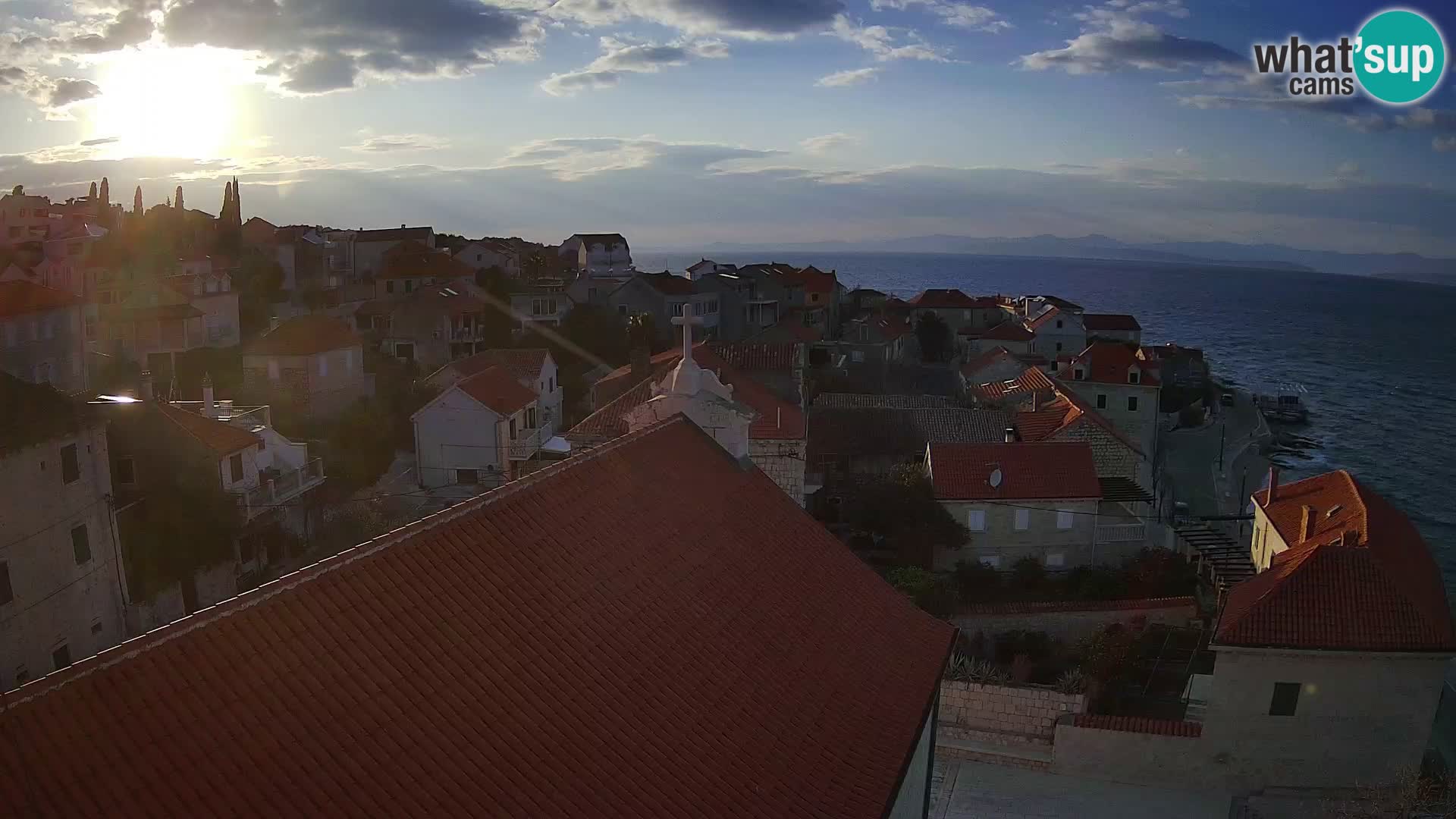 Webcam Sutivan Panorama – Liveblick von der Insel Brač