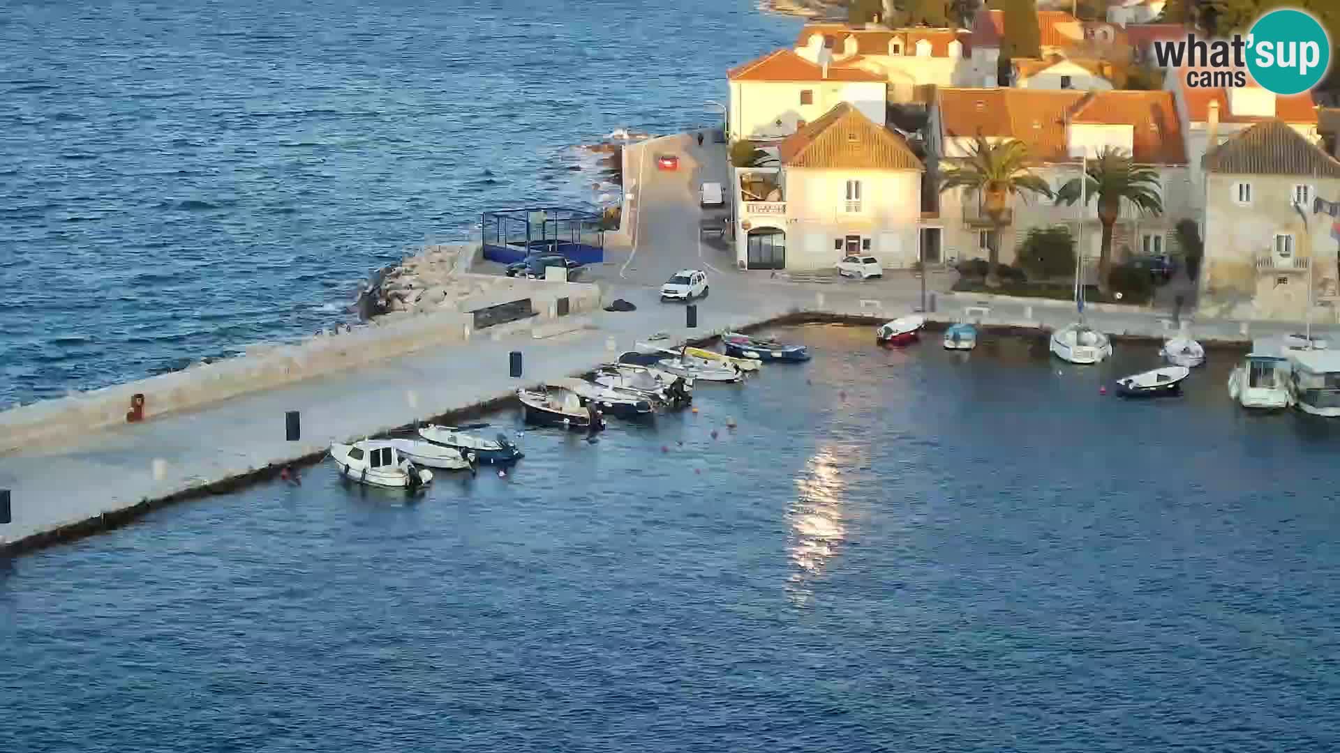 Webcam Sutivan Panorama – Vista en vivo desde la isla de Brač