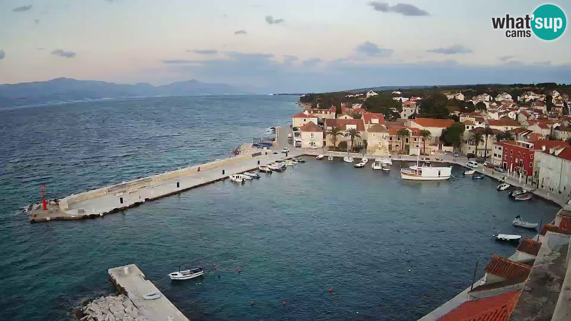 Webcam Sutivan Panorama – Live View from Brač Island