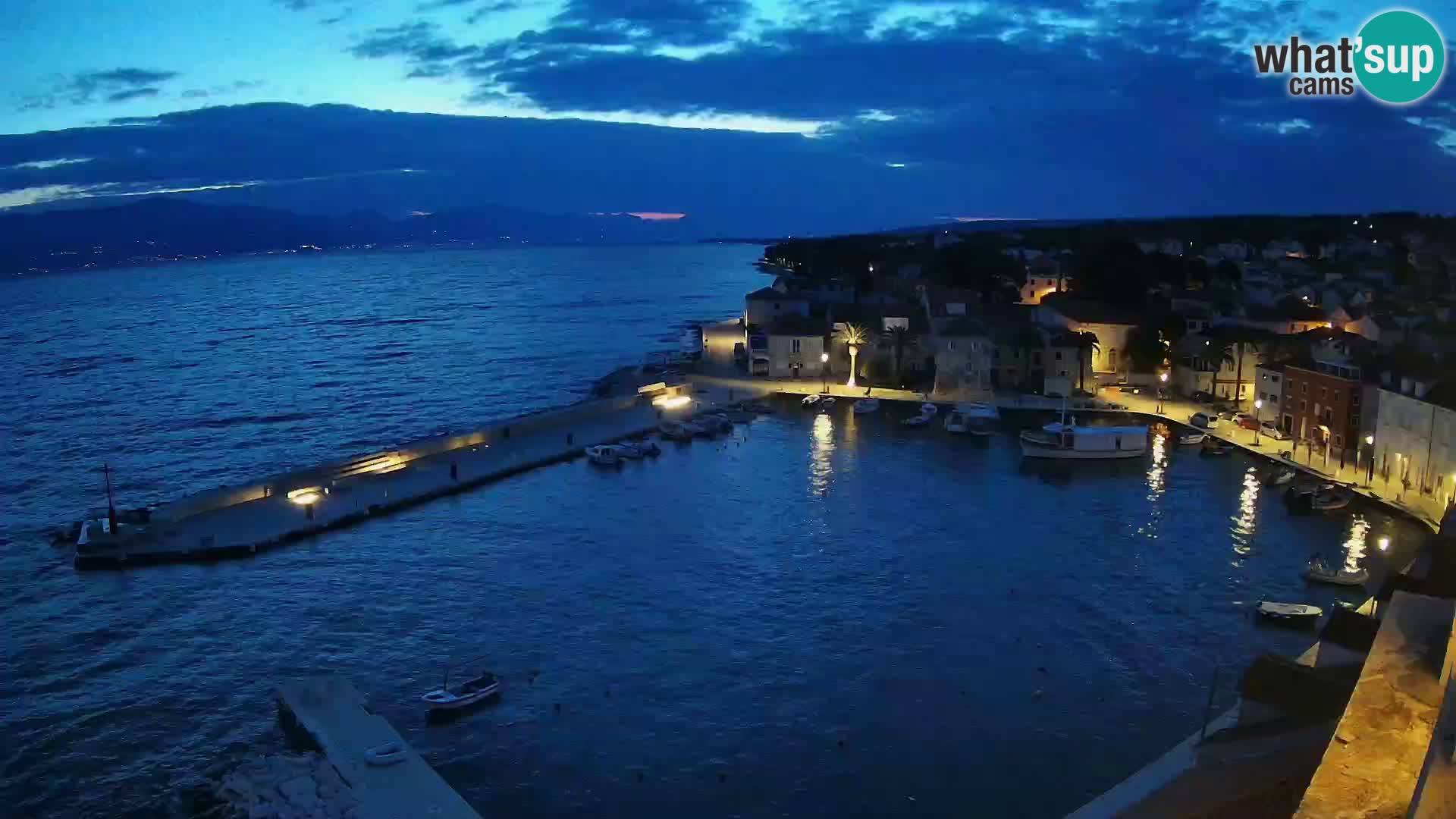 Webcam Sutivan panorama – Vista live dall’isola di Brač