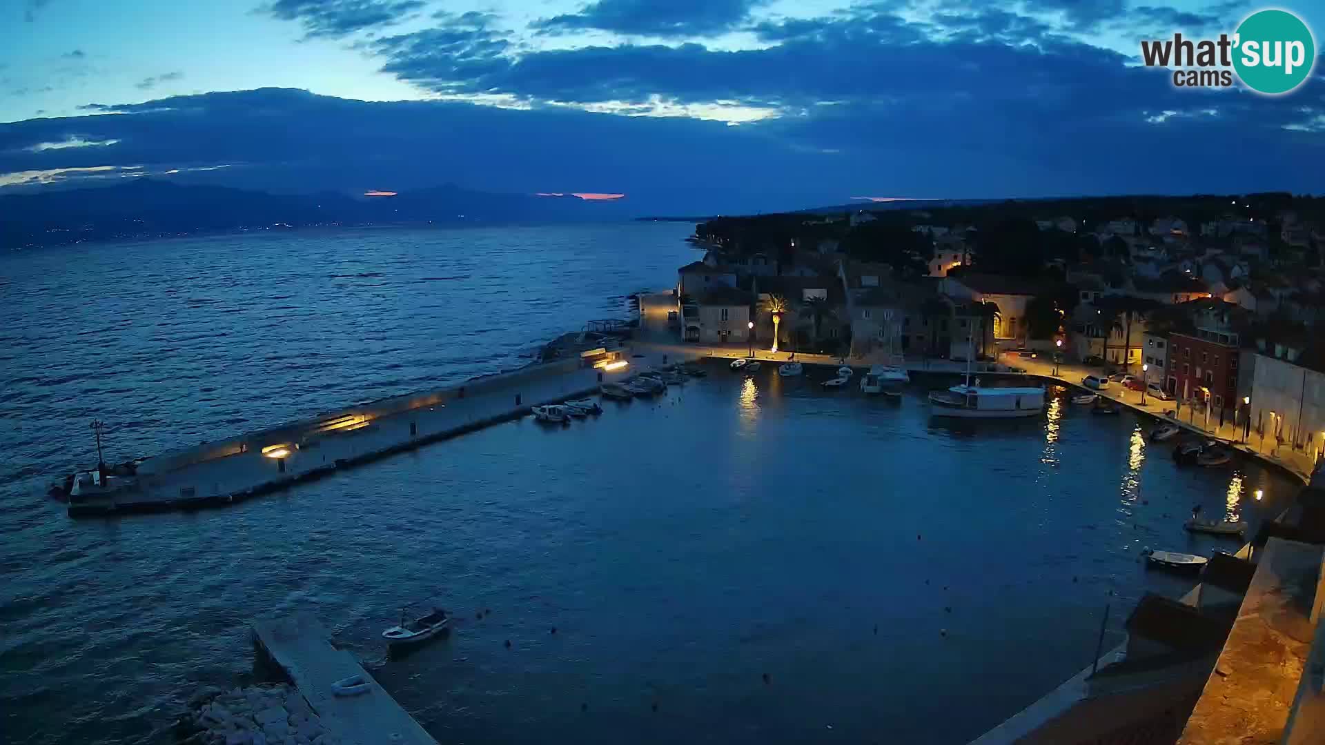 Webcam Sutivan panorama – Vista live dall’isola di Brač