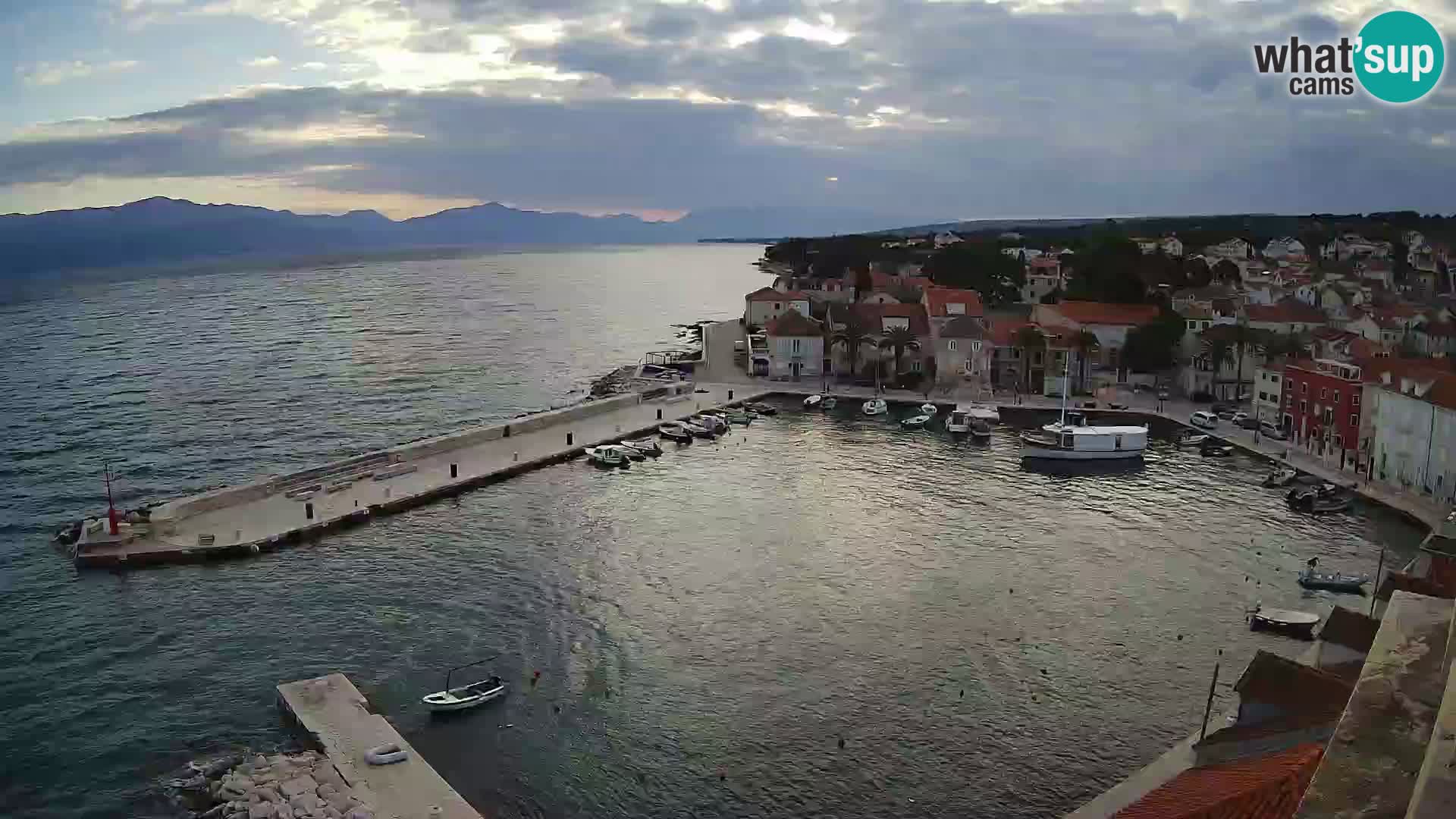 Webcam Sutivan Panorama – Liveblick von der Insel Brač