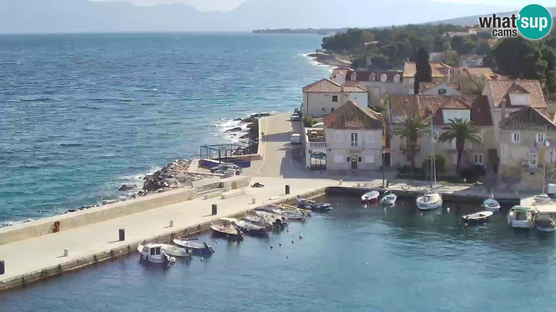 Webcam Sutivan Panorama – Vue en direct depuis l’île de Brač