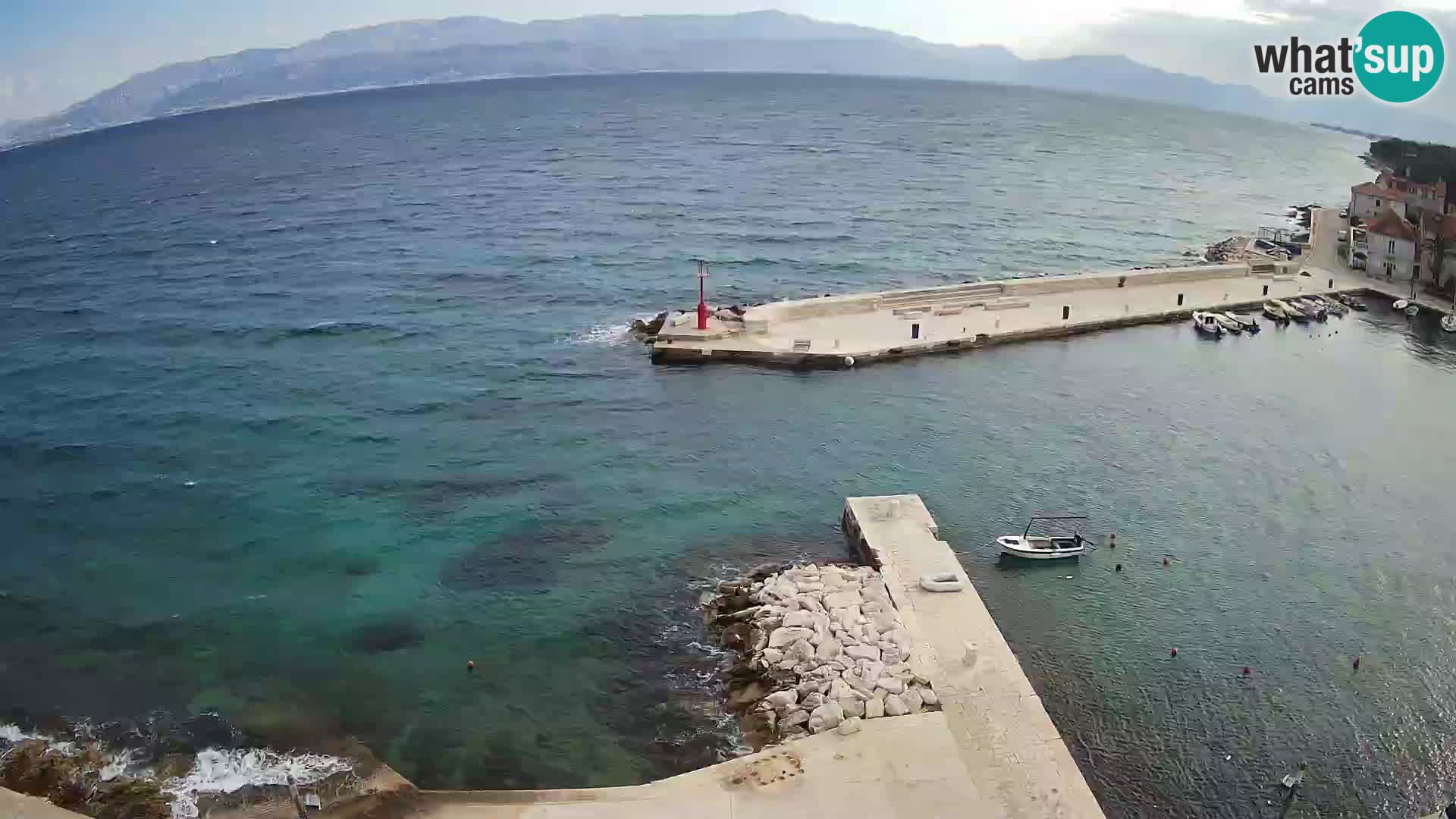 Webcam Sutivan Panorama – Liveblick von der Insel Brač