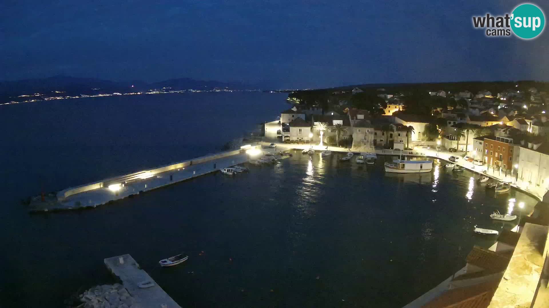 Webcam Sutivan panorama – Vista live dall’isola di Brač