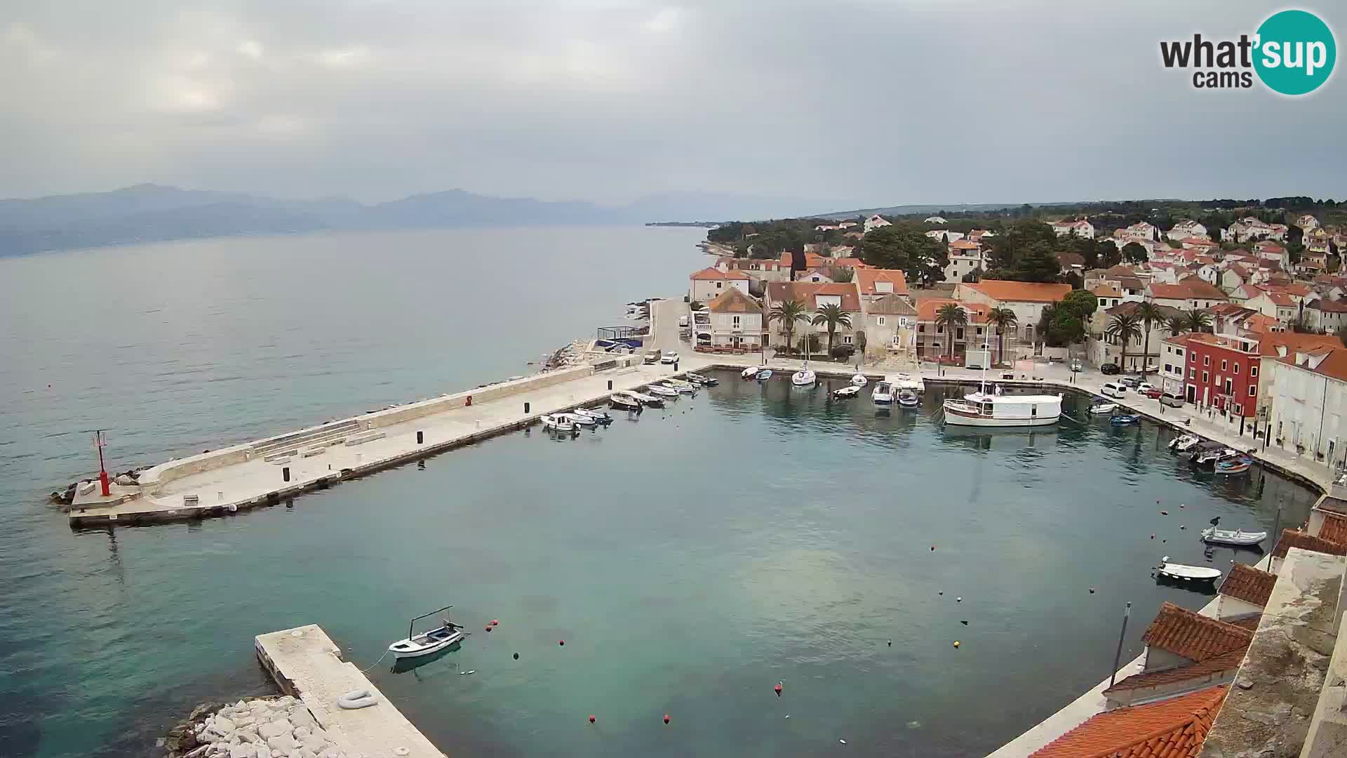 Webcam Sutivan Panorama – Live View from Brač Island